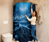 Winter Forest Shower Curtain — Frozen Roots Design