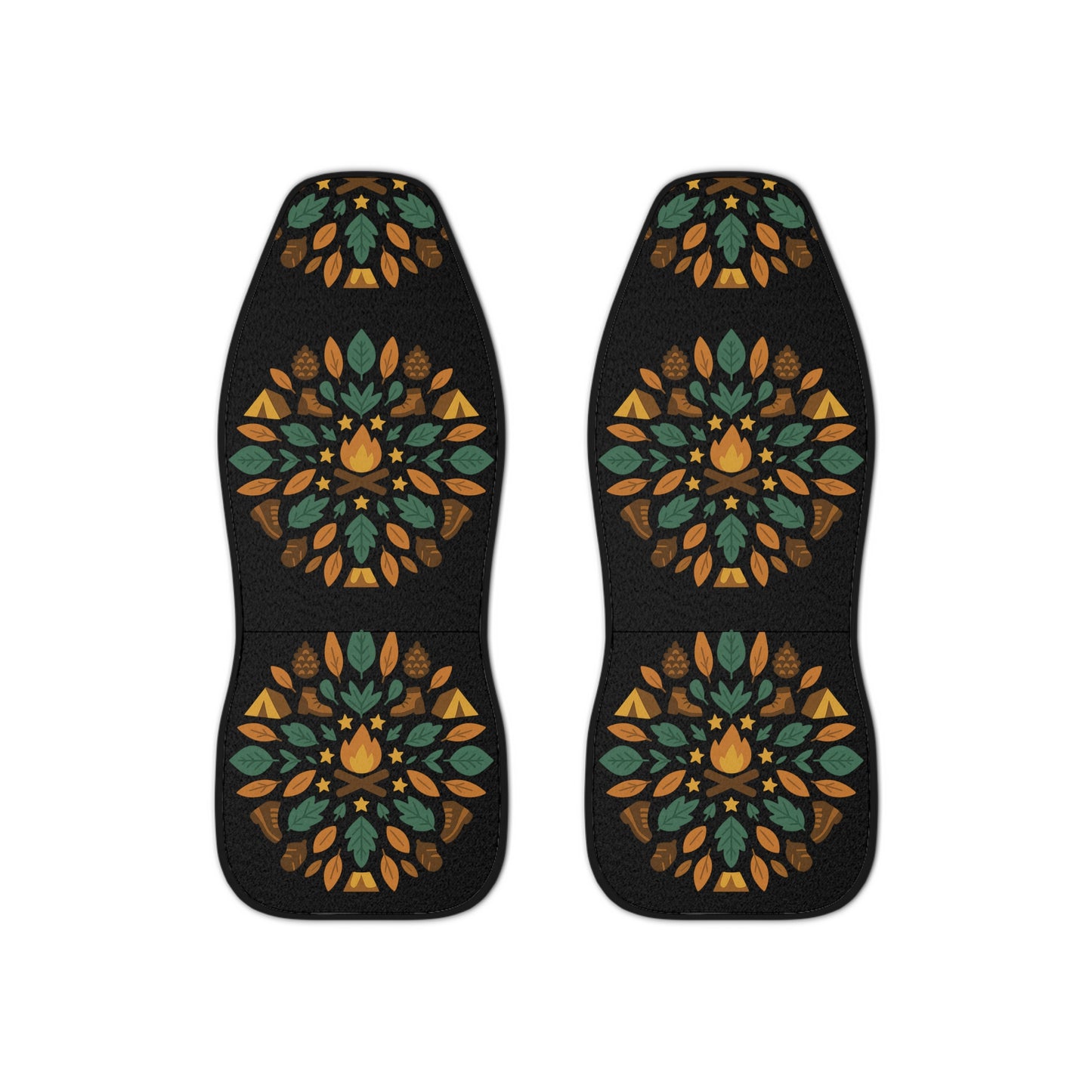 Bohemian Car Seat Covers - Floral Pattern, Car Accessories, Unique Gift, Home Decor, Auto Interior Decoration