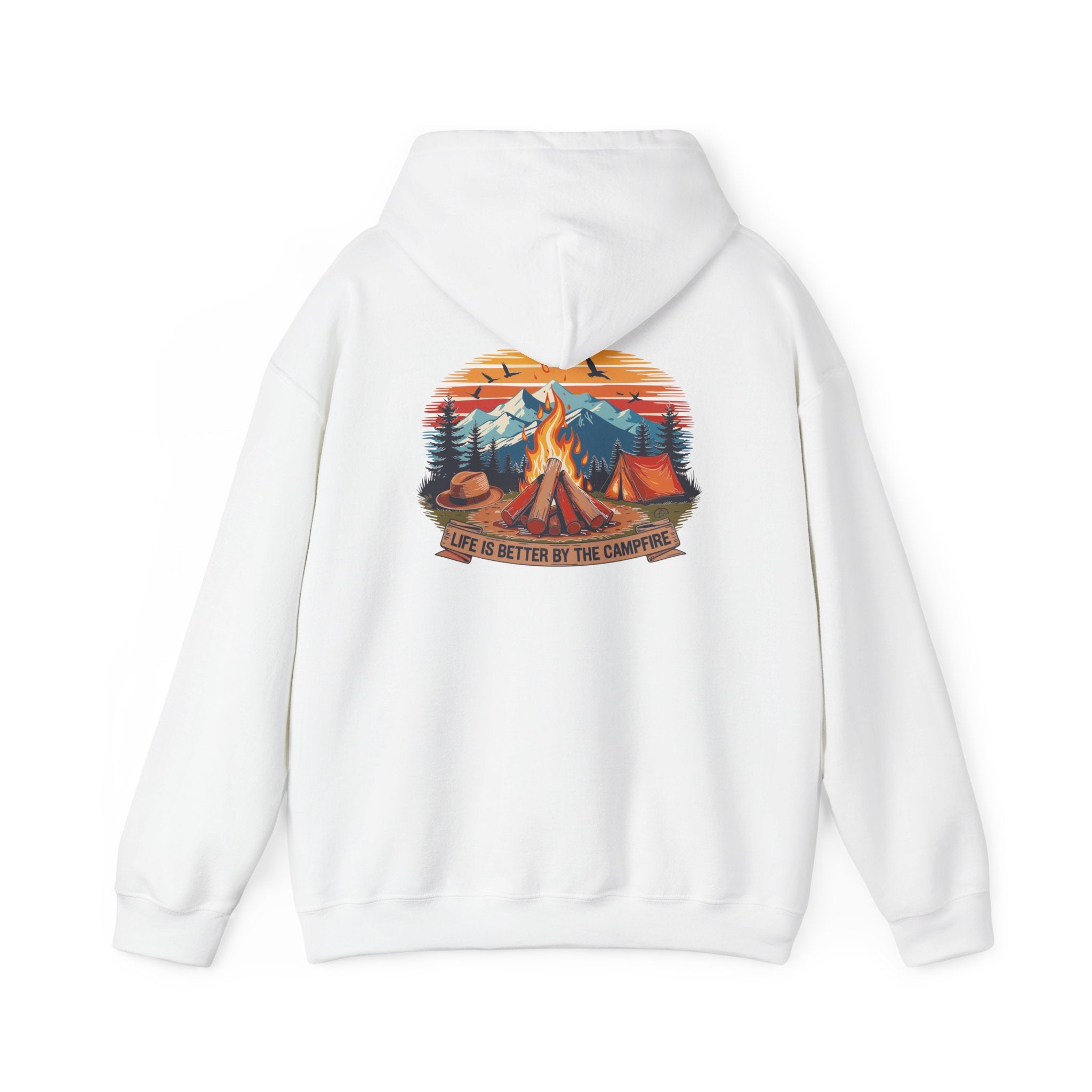 Cozy Camping Sweatshirt - Adventure Awaits Unisex Hoodie, Outdoor Apparel, Camping Gifts, Nature Lover's Clothing, Summer Vibes