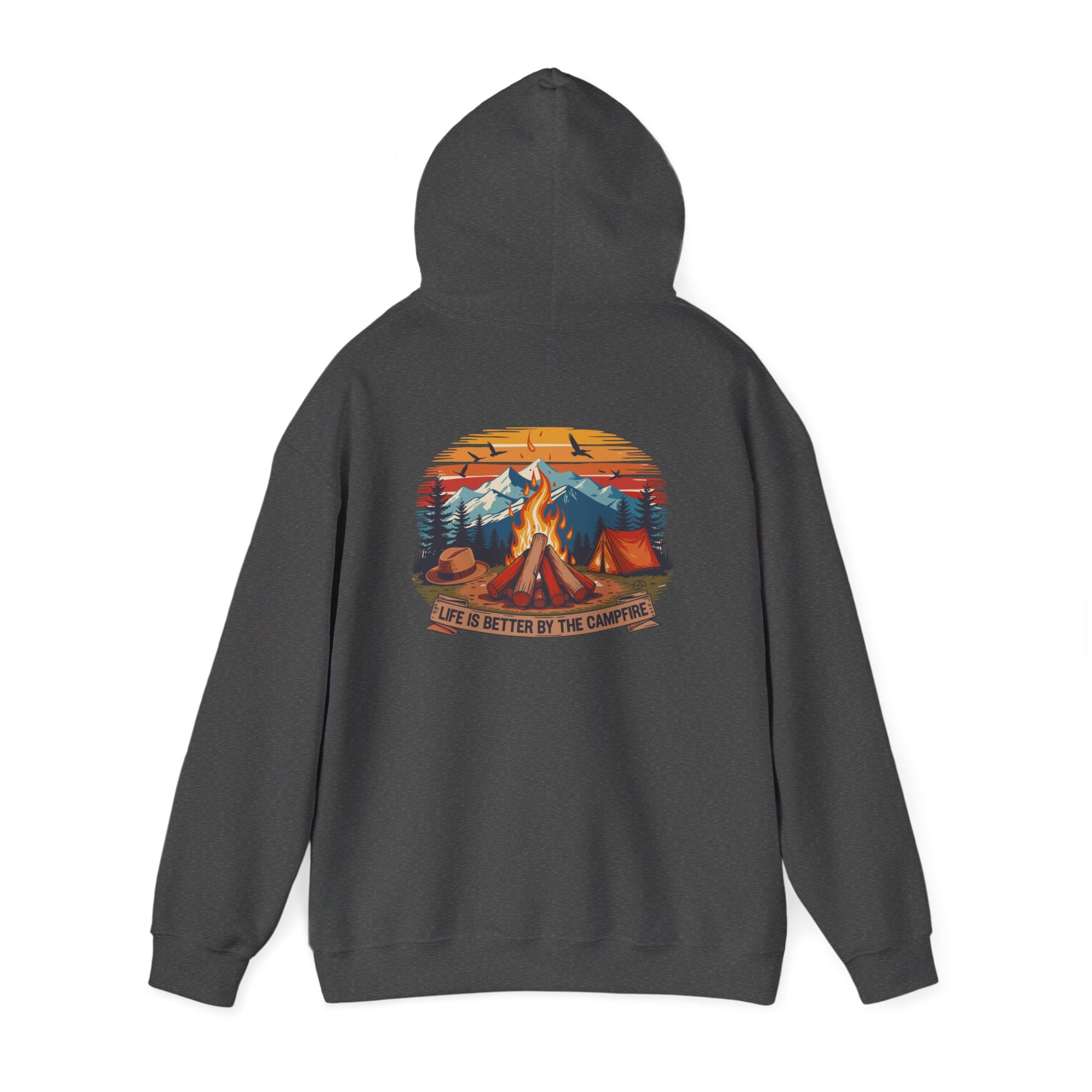 Cozy Camping Sweatshirt - Adventure Awaits Unisex Hoodie, Outdoor Apparel, Camping Gifts, Nature Lover's Clothing, Summer Vibes