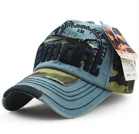 Camouflage baseball cap
