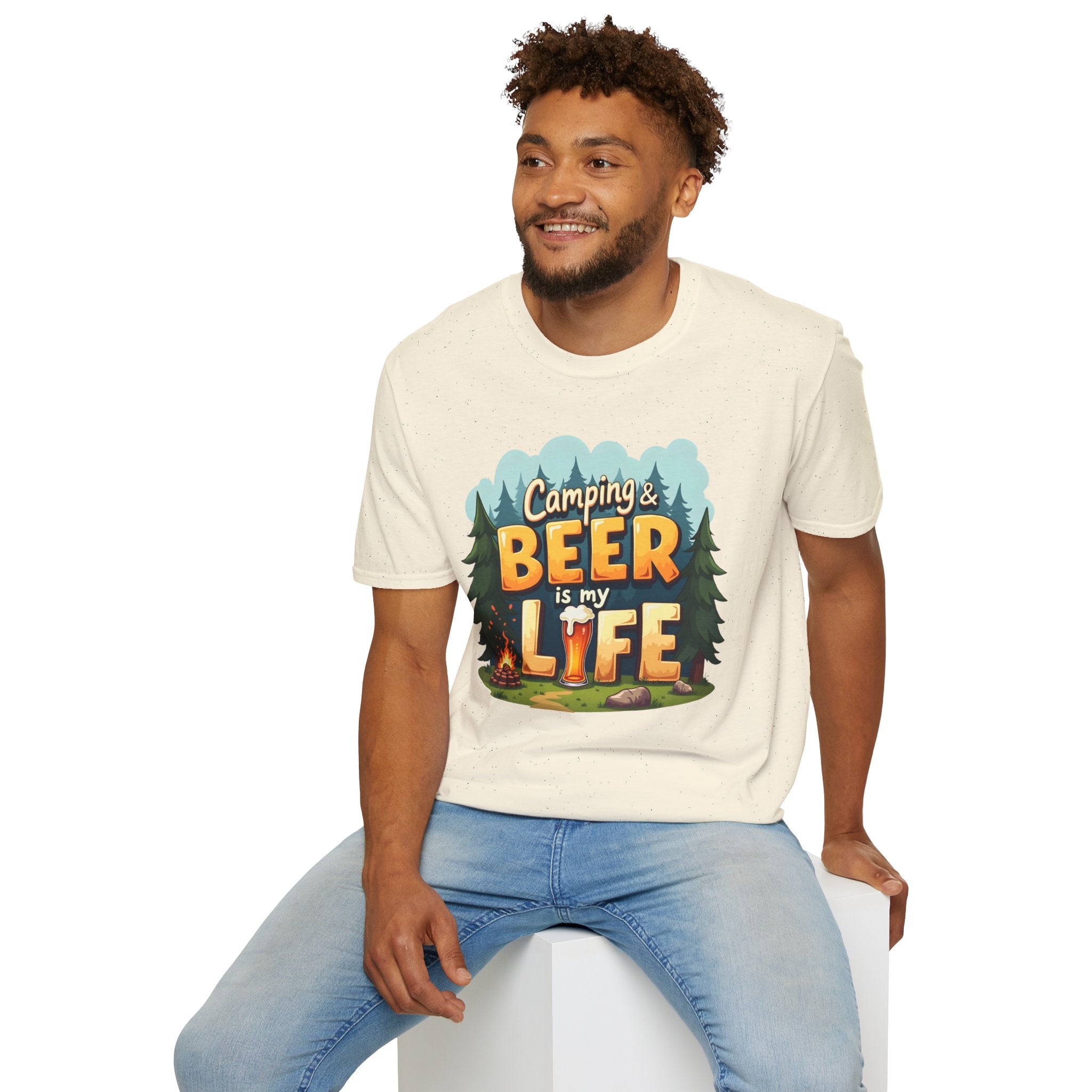 Camping & Beer Is My Life Unisex T-Shirt, Outdoor Adventure Tee, Summer Camping Gift, Beer Lover's Apparel, Funny Gift for Him/Her, [...]