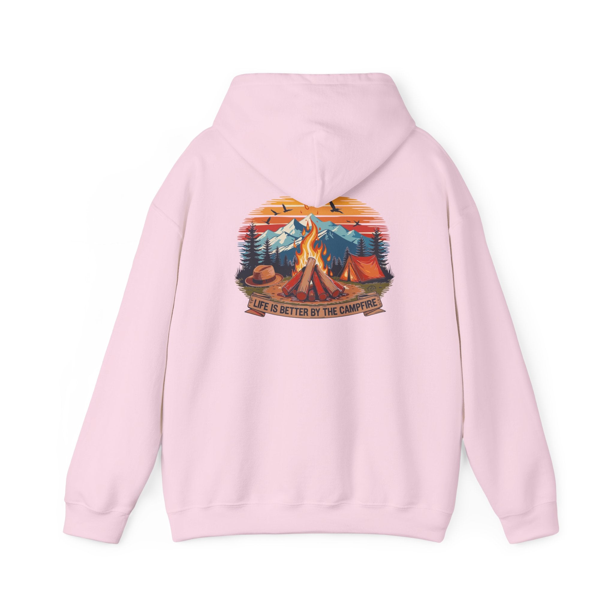 Cozy Camping Sweatshirt - Adventure Awaits Unisex Hoodie, Outdoor Apparel, Camping Gifts, Nature Lover's Clothing, Summer Vibes