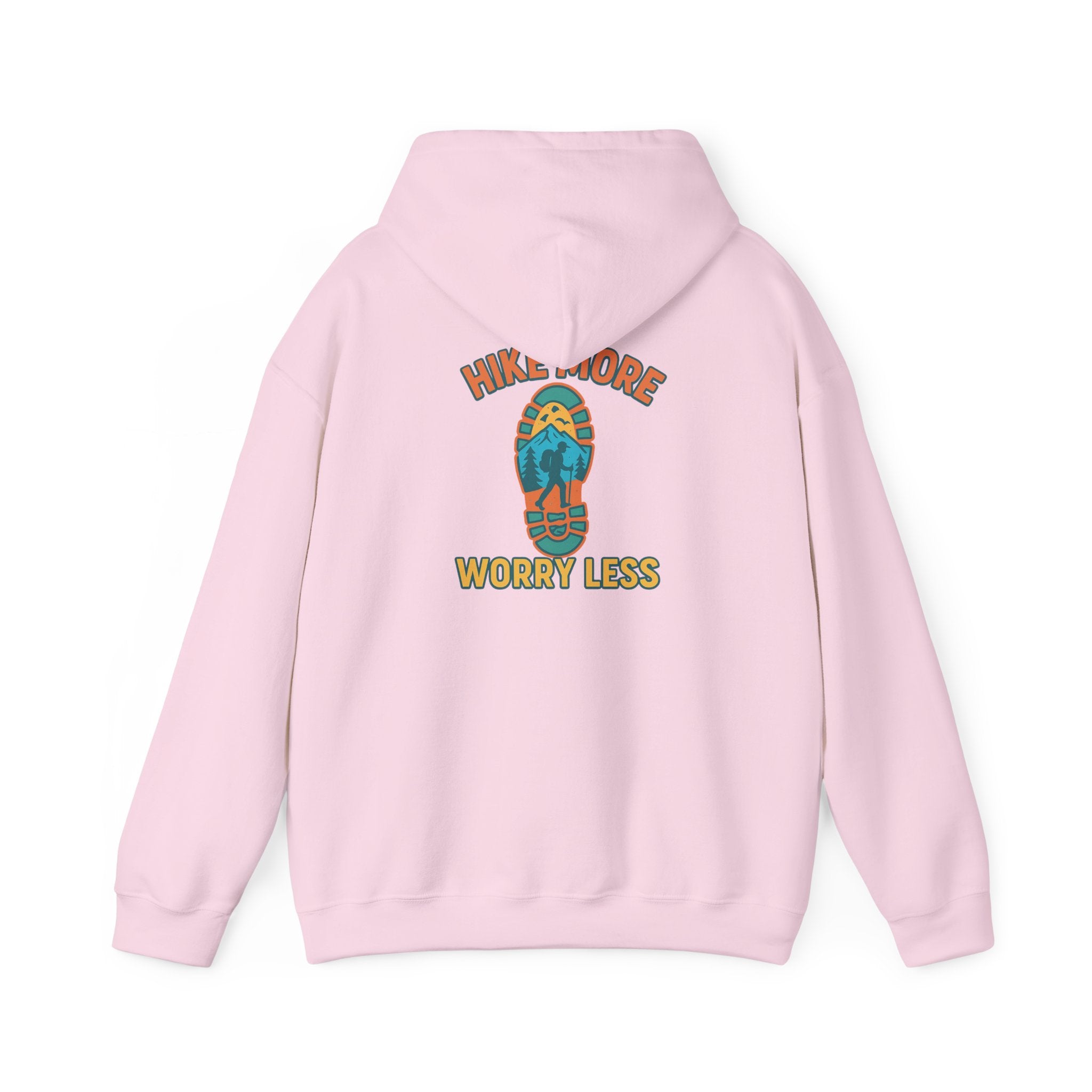 Hike More Worry Less Unisex Heavy Blend™ Hooded Sweatshirt