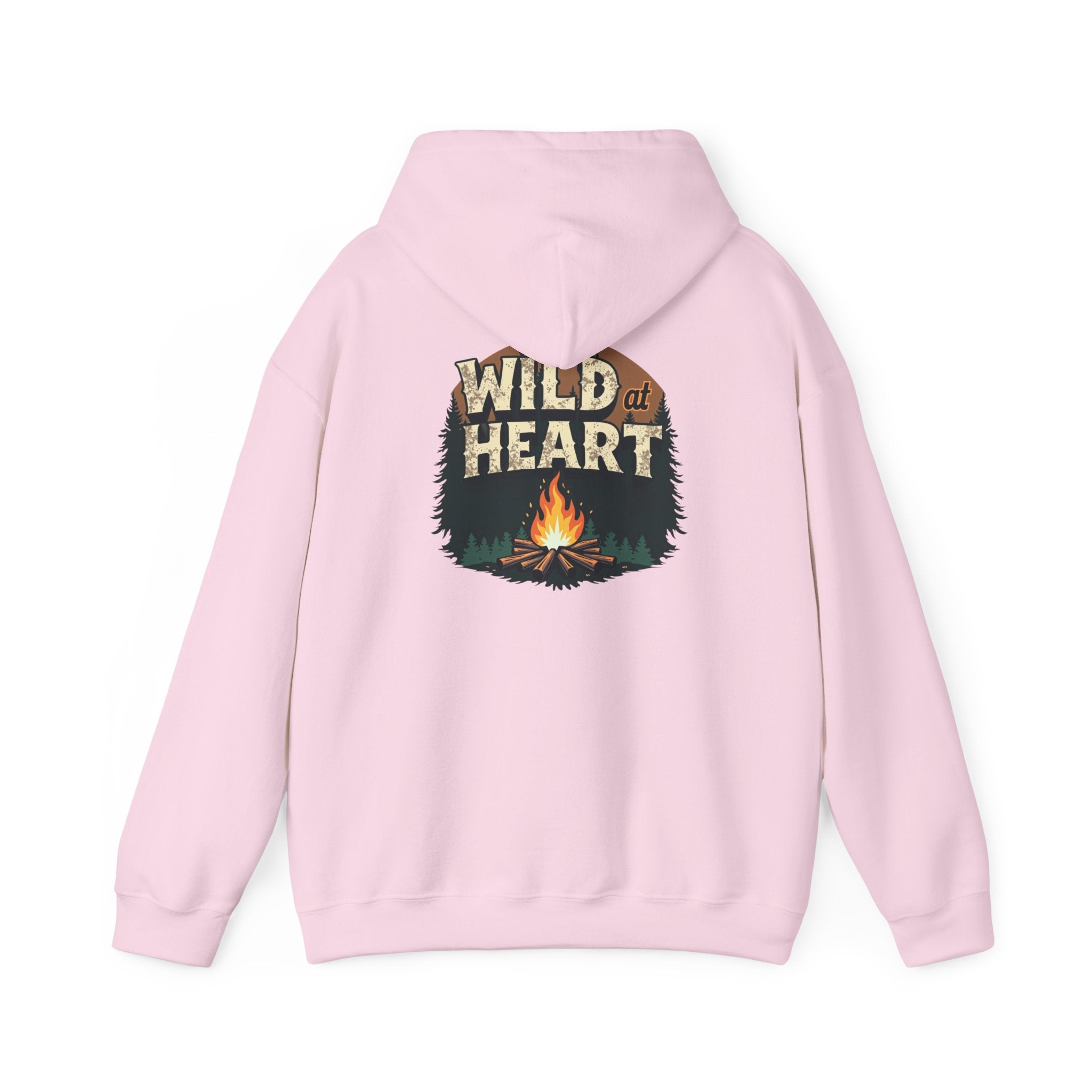 Wild Heart Unisex Hoodie, Cozy Camping Sweatshirt, Nature Lover Gift, Adventure Apparel, Bonfire Nights