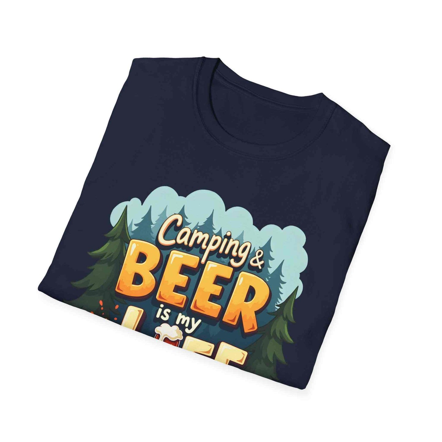 Camping & Beer Is My Life Unisex T-Shirt, Outdoor Adventure Tee, Summer Camping Gift, Beer Lover's Apparel, Funny Gift for Him/Her, [...]