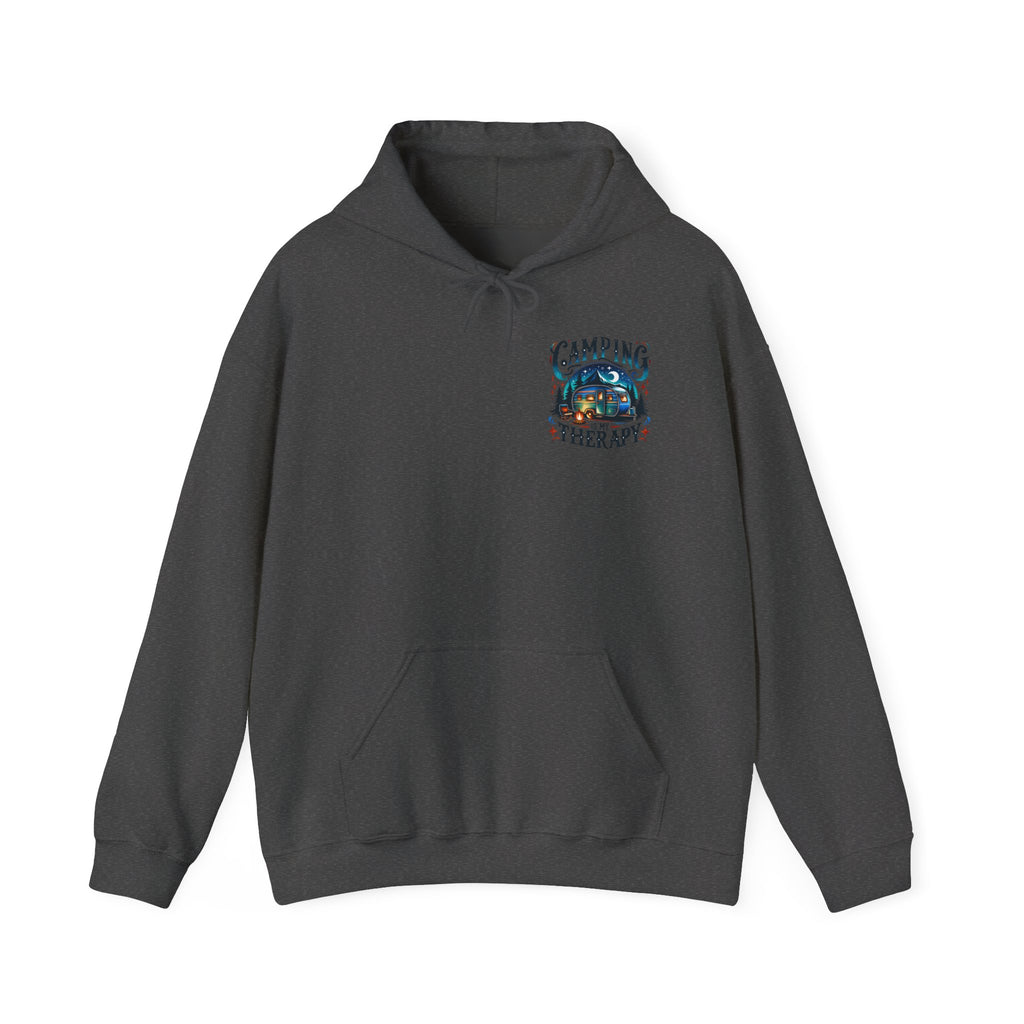 Camping Therapy Sweatshirt | Cozy Hooded Sweatshirt for Nature Lovers, Perfect Gift for Campers, Outdoor Enthusiasts, Summer [...]