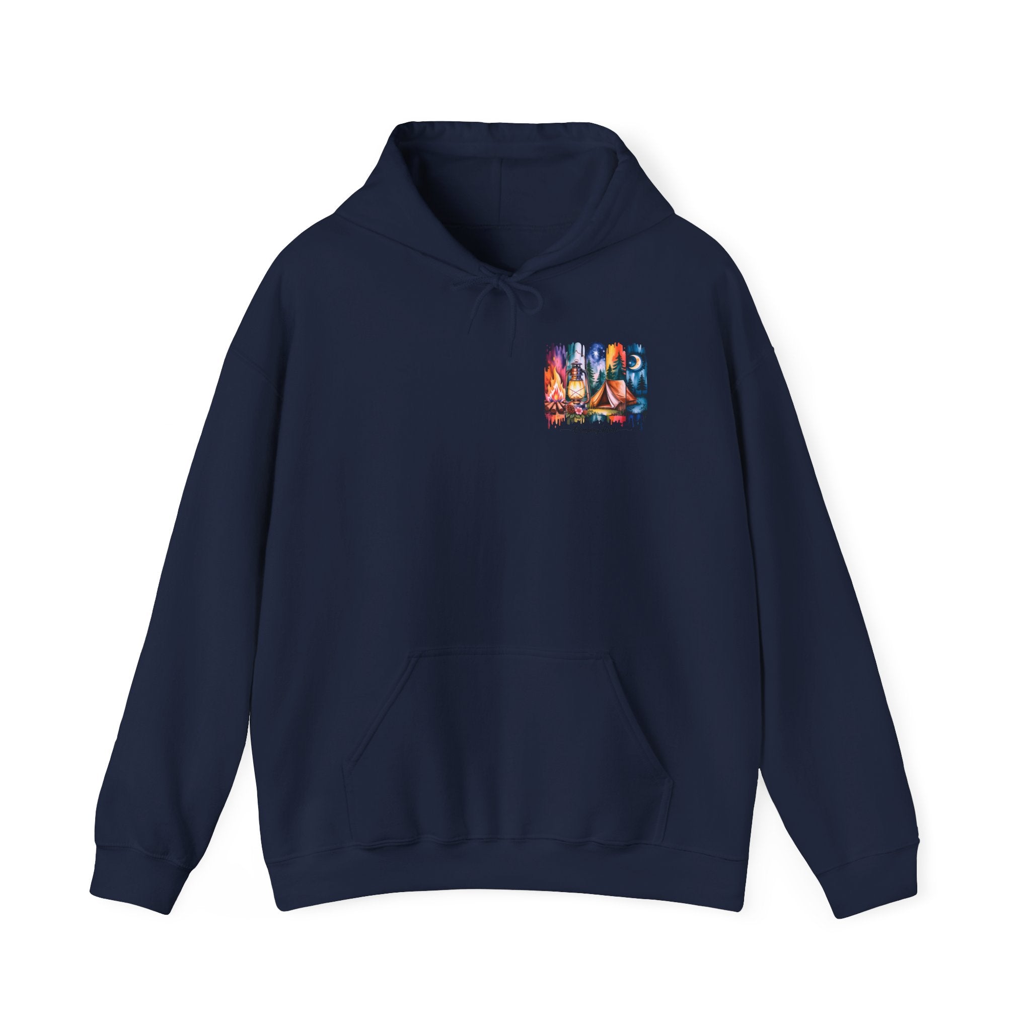 Cozy Camping Hoodie | Unisex Heavy Blend Sweatshirt, Perfect for Outdoor Adventures, Campfire Nights, Gift for Nature Lovers, Travel [...]