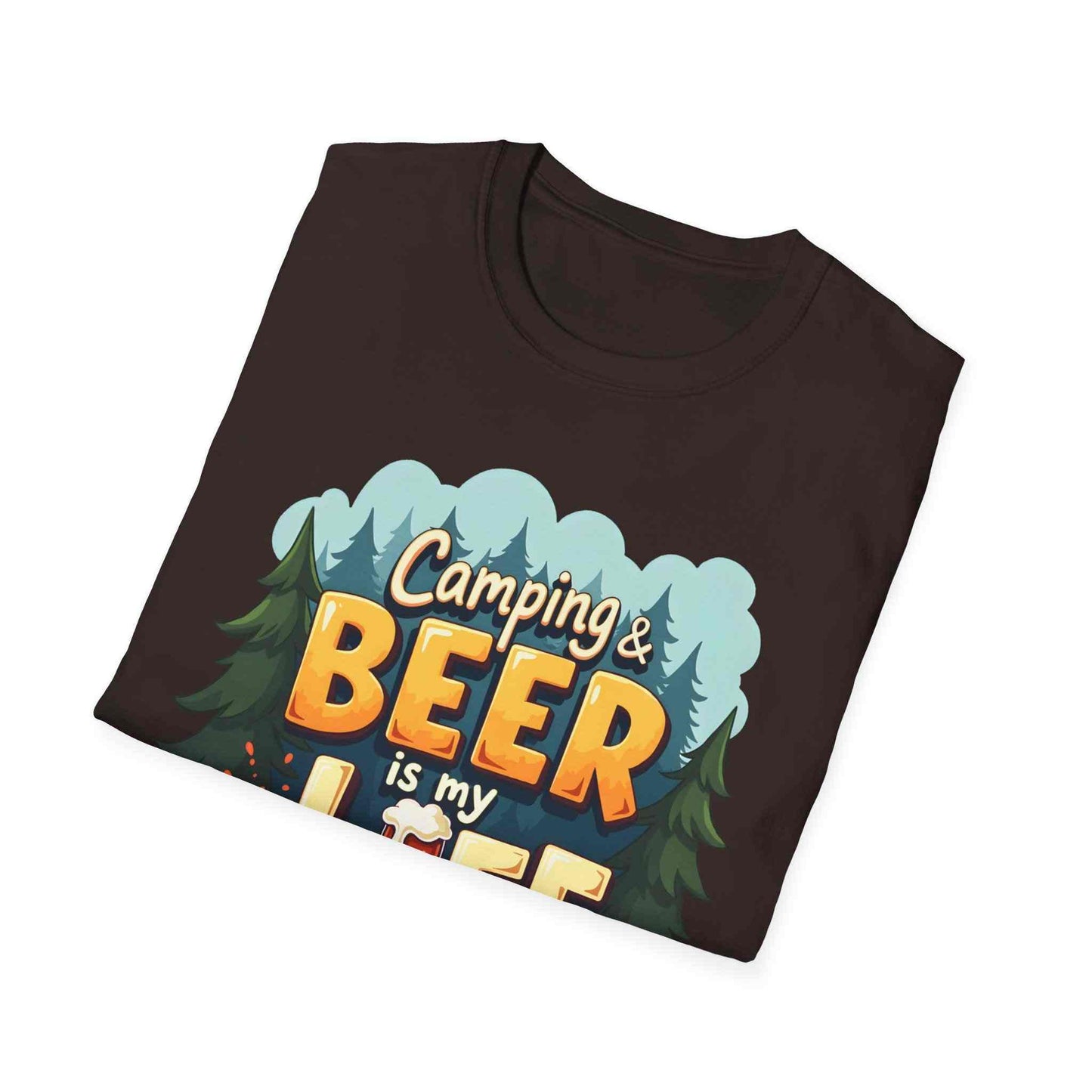 Camping & Beer Is My Life Unisex T-Shirt, Outdoor Adventure Tee, Summer Camping Gift, Beer Lover's Apparel, Funny Gift for Him/Her, [...]