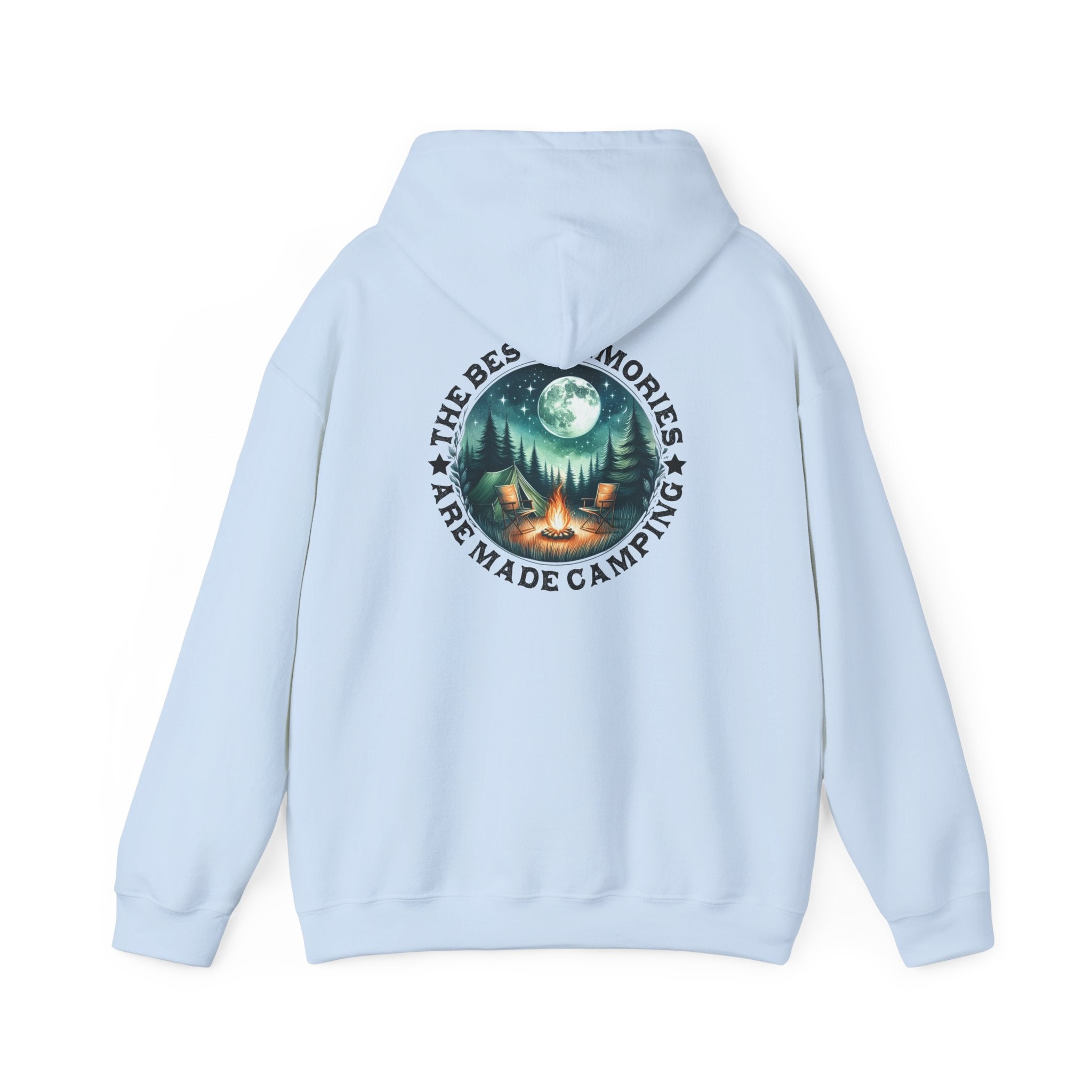 Camping Adventure Sweatshirt, Cozy Unisex Pullover, Nature Lovers Gift, Bonfire Nights Apparel, Outdoor Memories Hoodie
