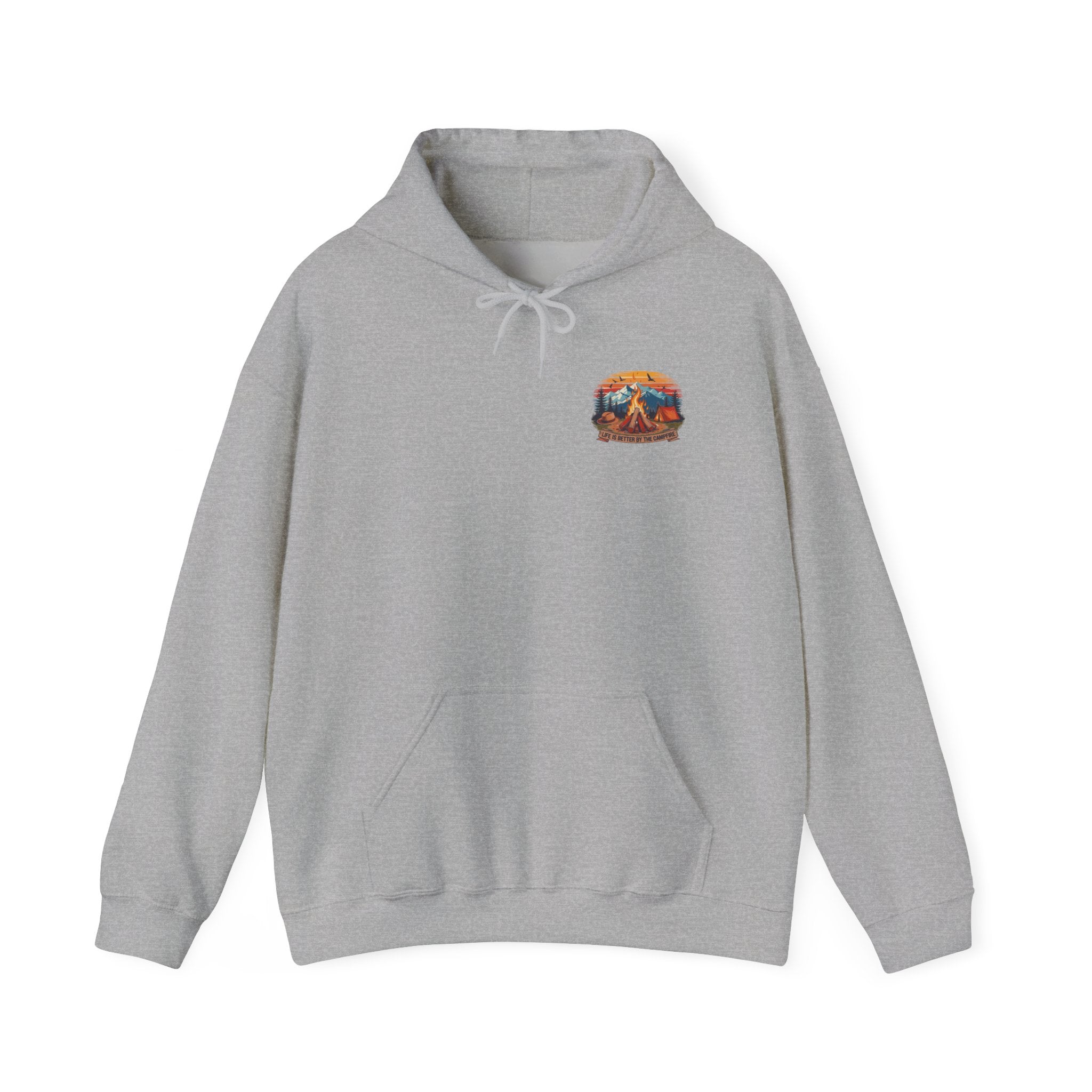 Cozy Camping Sweatshirt - Adventure Awaits Unisex Hoodie, Outdoor Apparel, Camping Gifts, Nature Lover's Clothing, Summer Vibes