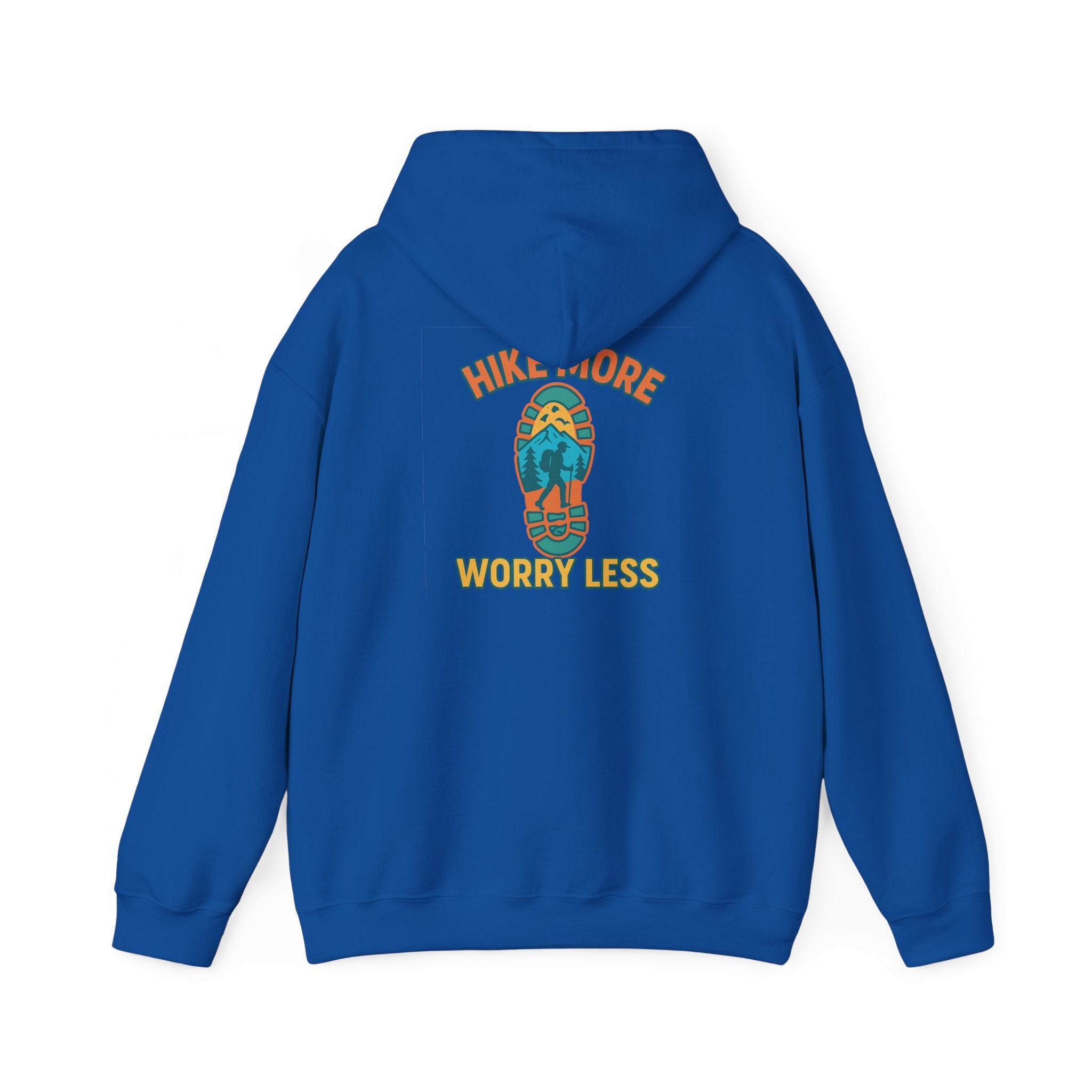 Hike More Worry Less Unisex Heavy Blend™ Hooded Sweatshirt