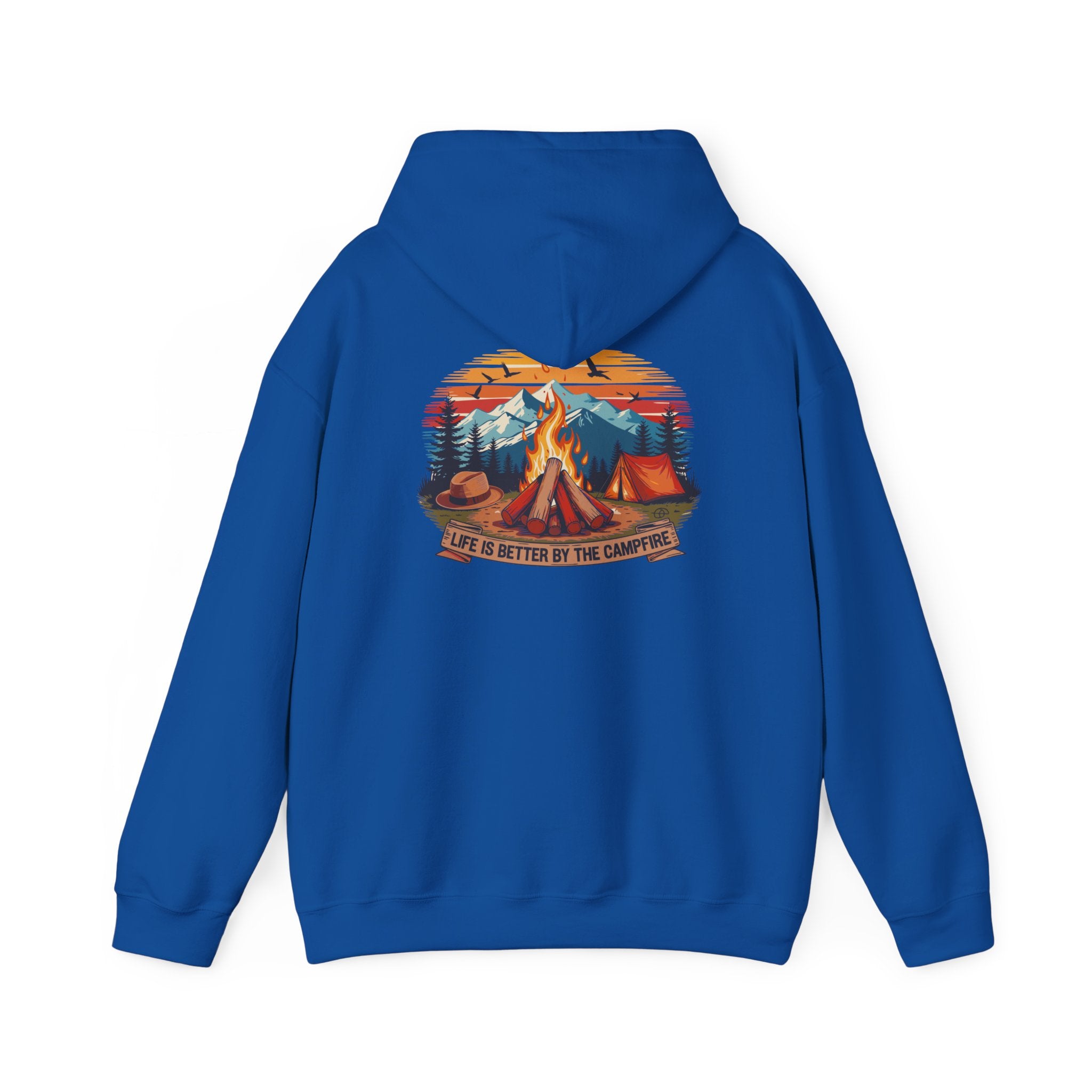 Cozy Camping Sweatshirt - Adventure Awaits Unisex Hoodie, Outdoor Apparel, Camping Gifts, Nature Lover's Clothing, Summer Vibes