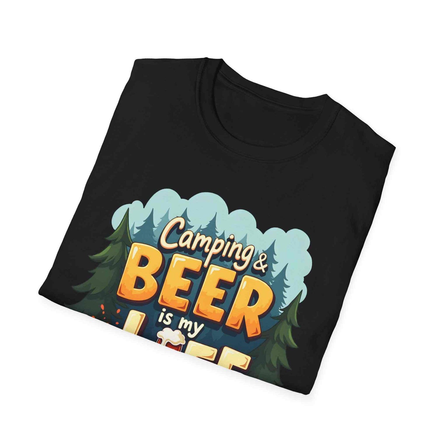 Camping & Beer Is My Life Unisex T-Shirt, Outdoor Adventure Tee, Summer Camping Gift, Beer Lover's Apparel, Funny Gift for Him/Her, [...]