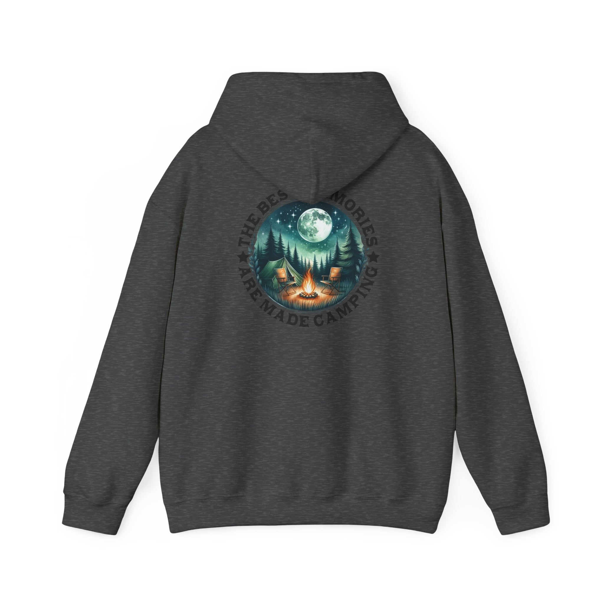 Camping Adventure Sweatshirt, Cozy Unisex Pullover, Nature Lovers Gift, Bonfire Nights Apparel, Outdoor Memories Hoodie