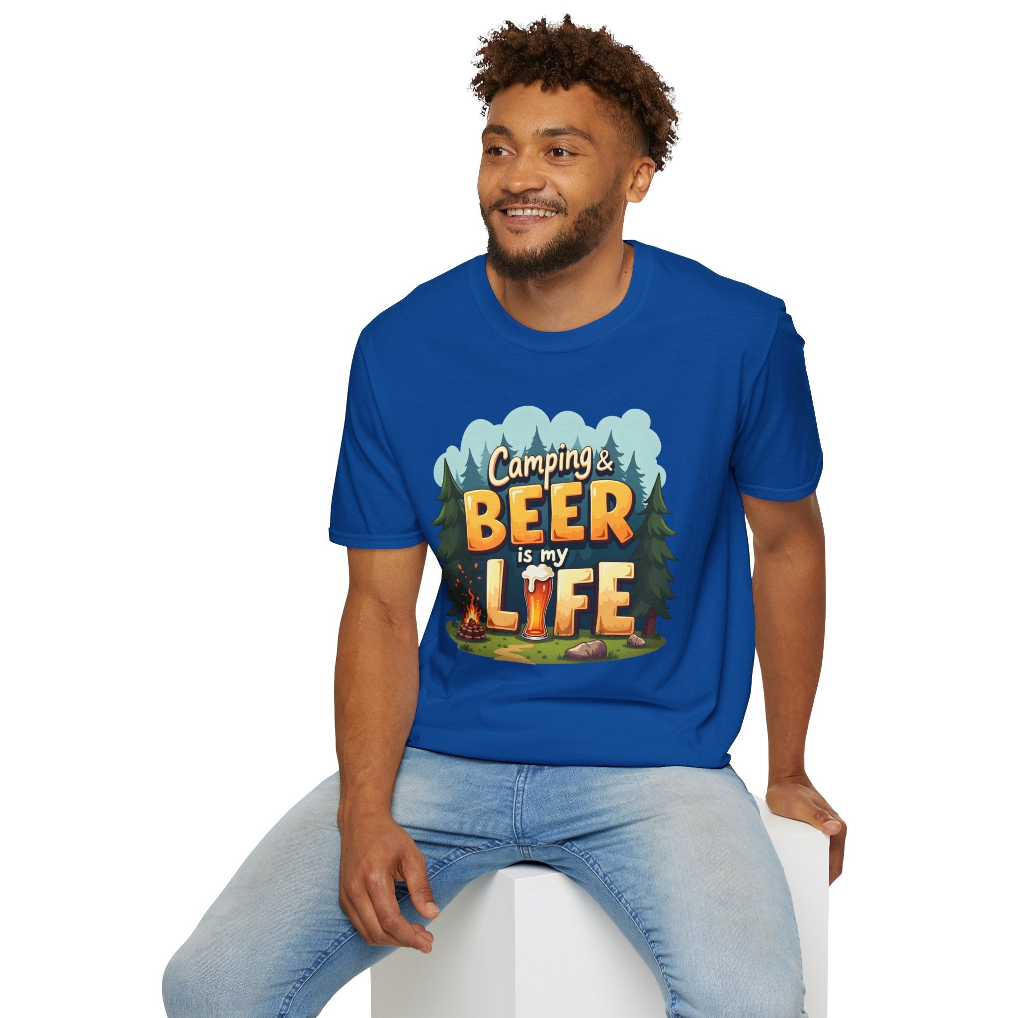 Camping & Beer Is My Life Unisex T-Shirt, Outdoor Adventure Tee, Summer Camping Gift, Beer Lover's Apparel, Funny Gift for Him/Her, [...]