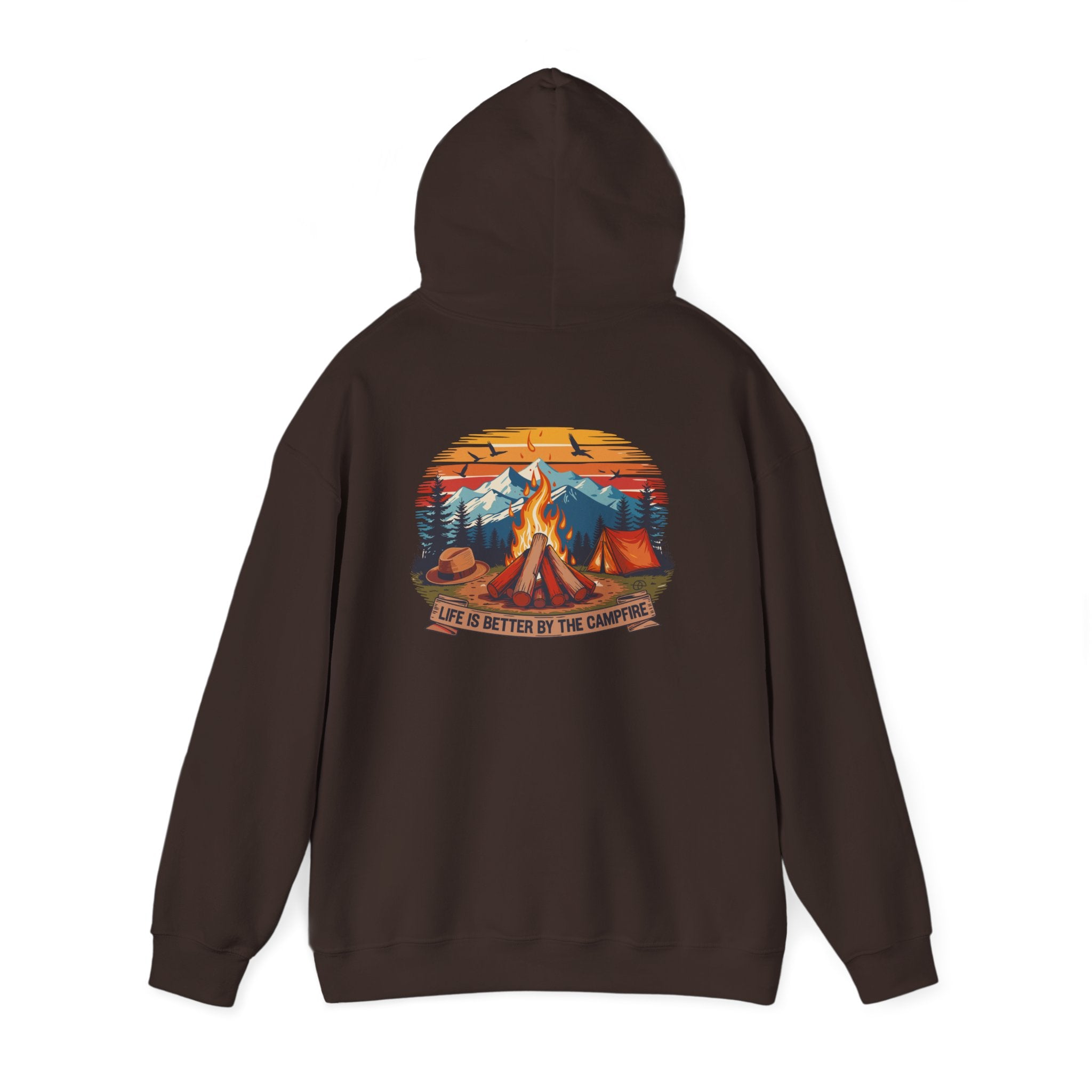 Cozy Camping Sweatshirt - Adventure Awaits Unisex Hoodie, Outdoor Apparel, Camping Gifts, Nature Lover's Clothing, Summer Vibes