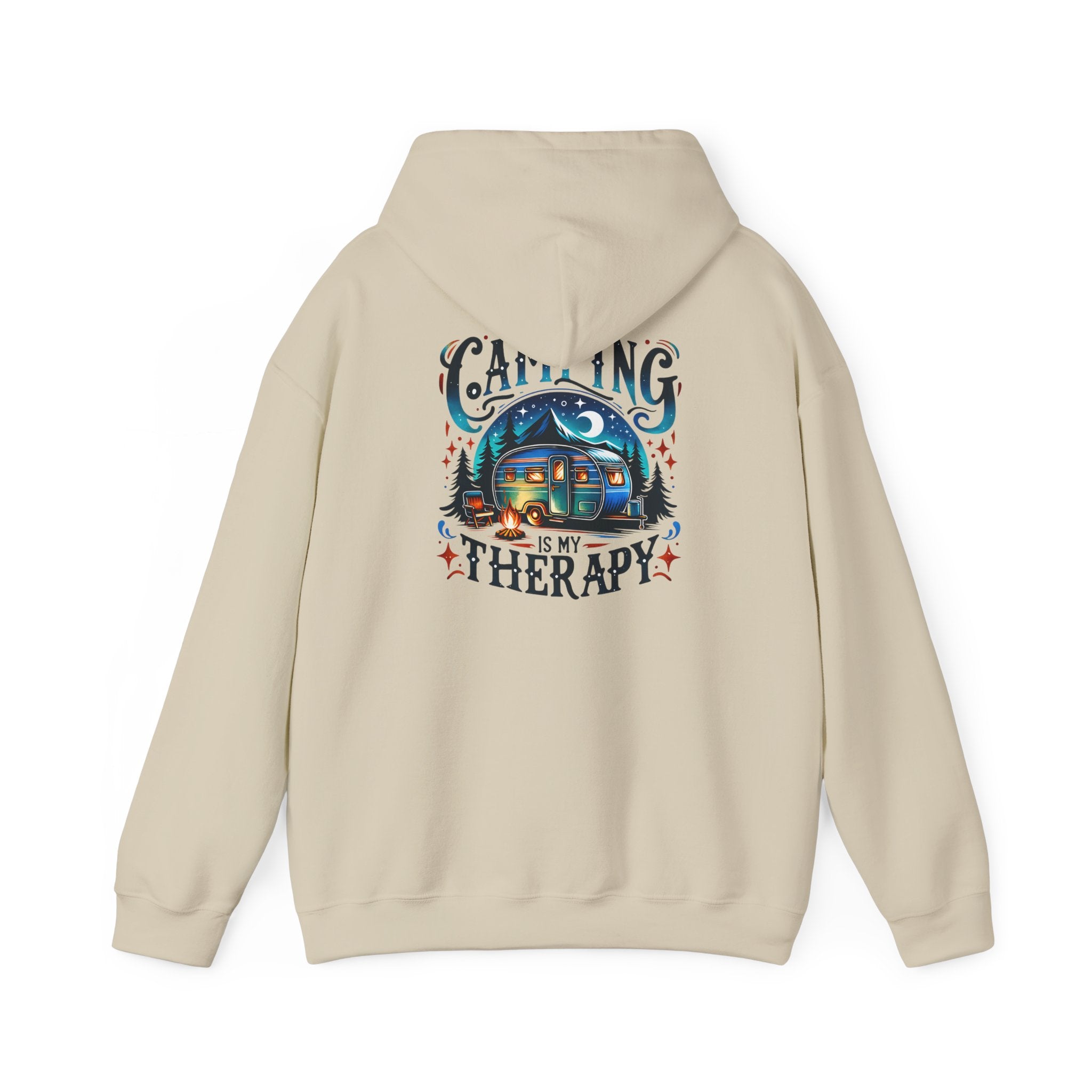 Camping Therapy Sweatshirt | Cozy Hooded Sweatshirt for Nature Lovers, Perfect Gift for Campers, Outdoor Enthusiasts, Summer [...]