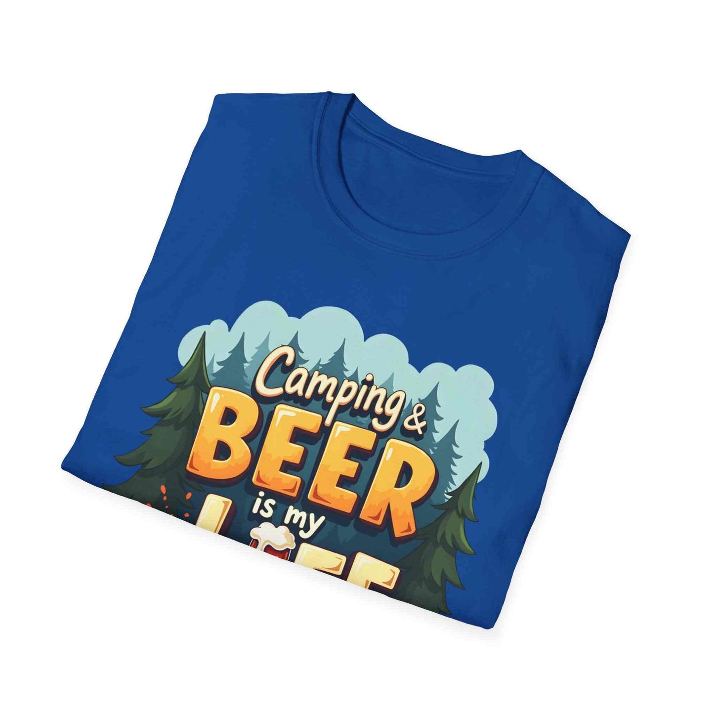 Camping & Beer Is My Life Unisex T-Shirt, Outdoor Adventure Tee, Summer Camping Gift, Beer Lover's Apparel, Funny Gift for Him/Her, [...]