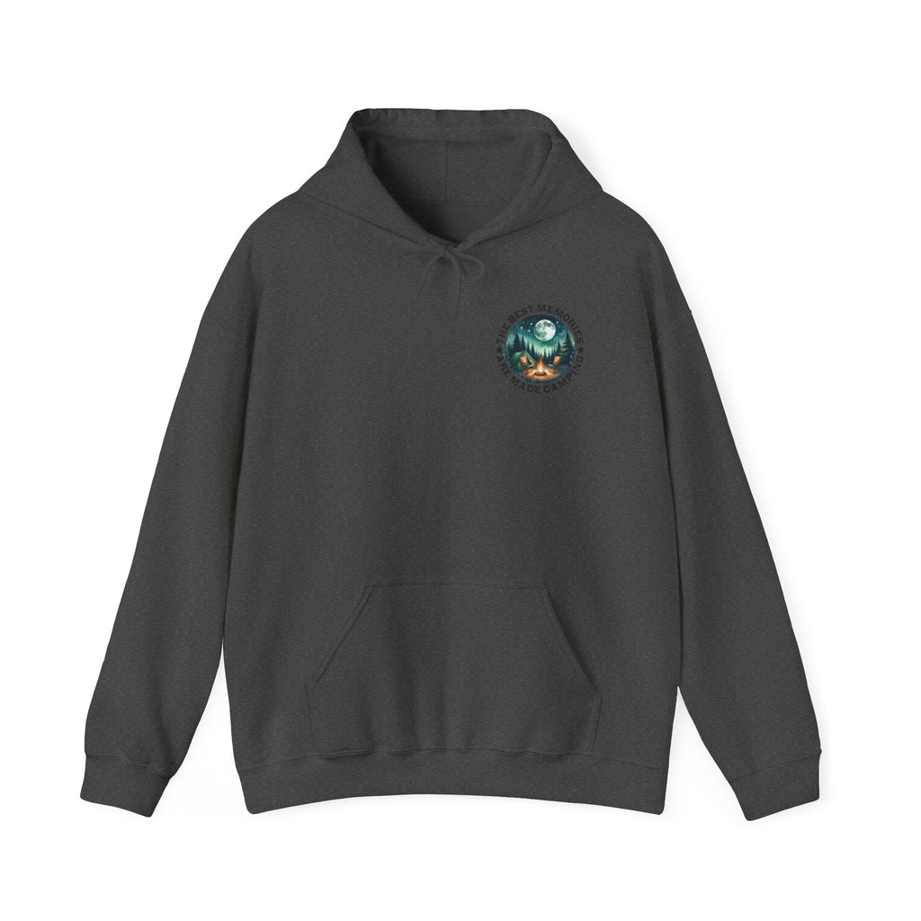 Camping Adventure Sweatshirt, Cozy Unisex Pullover, Nature Lovers Gift, Bonfire Nights Apparel, Outdoor Memories Hoodie