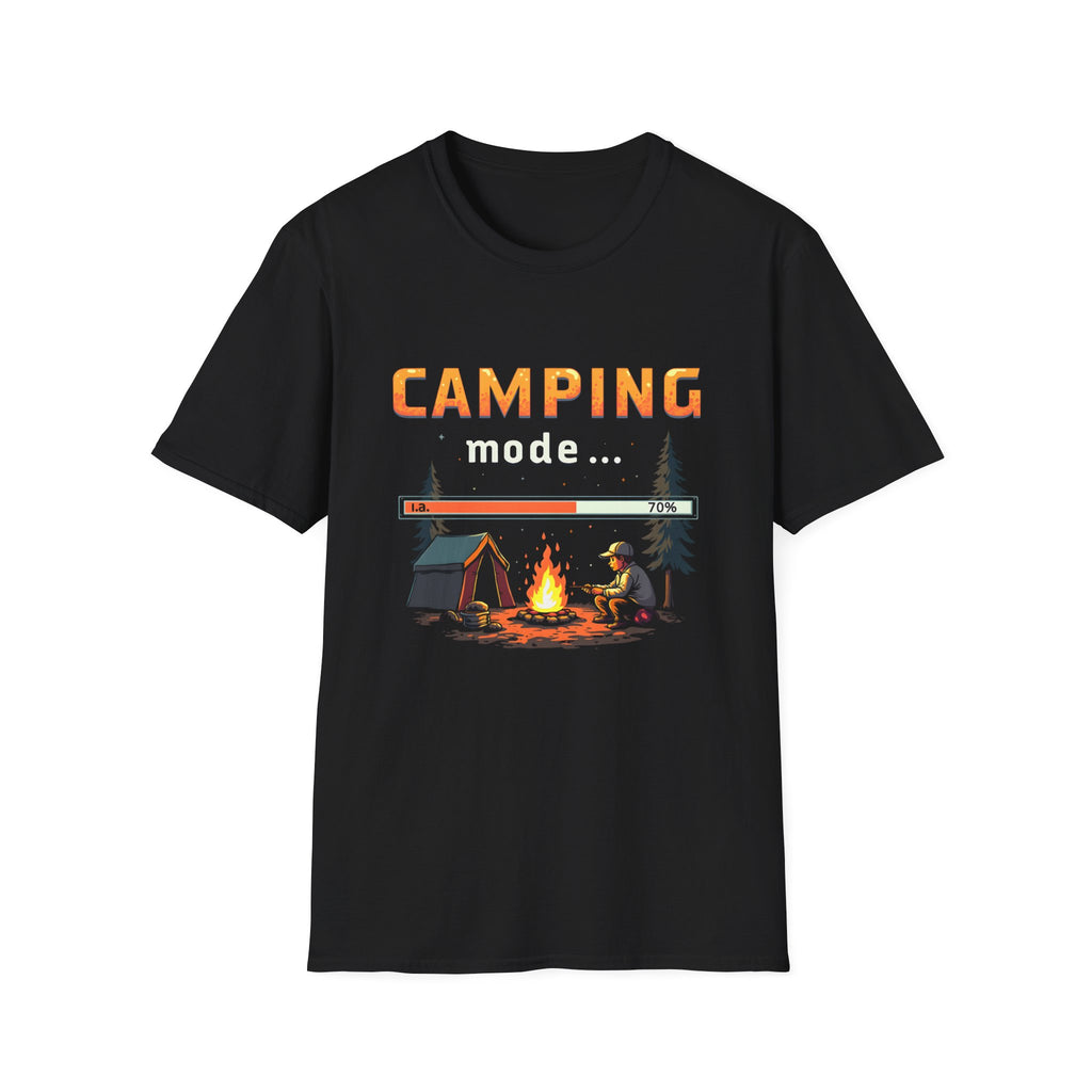 Camping Adventure Unisex Softstyle T-Shirt | Outdoor Lovers, Nature Enthusiasts, Camping Gift, Summer Wear