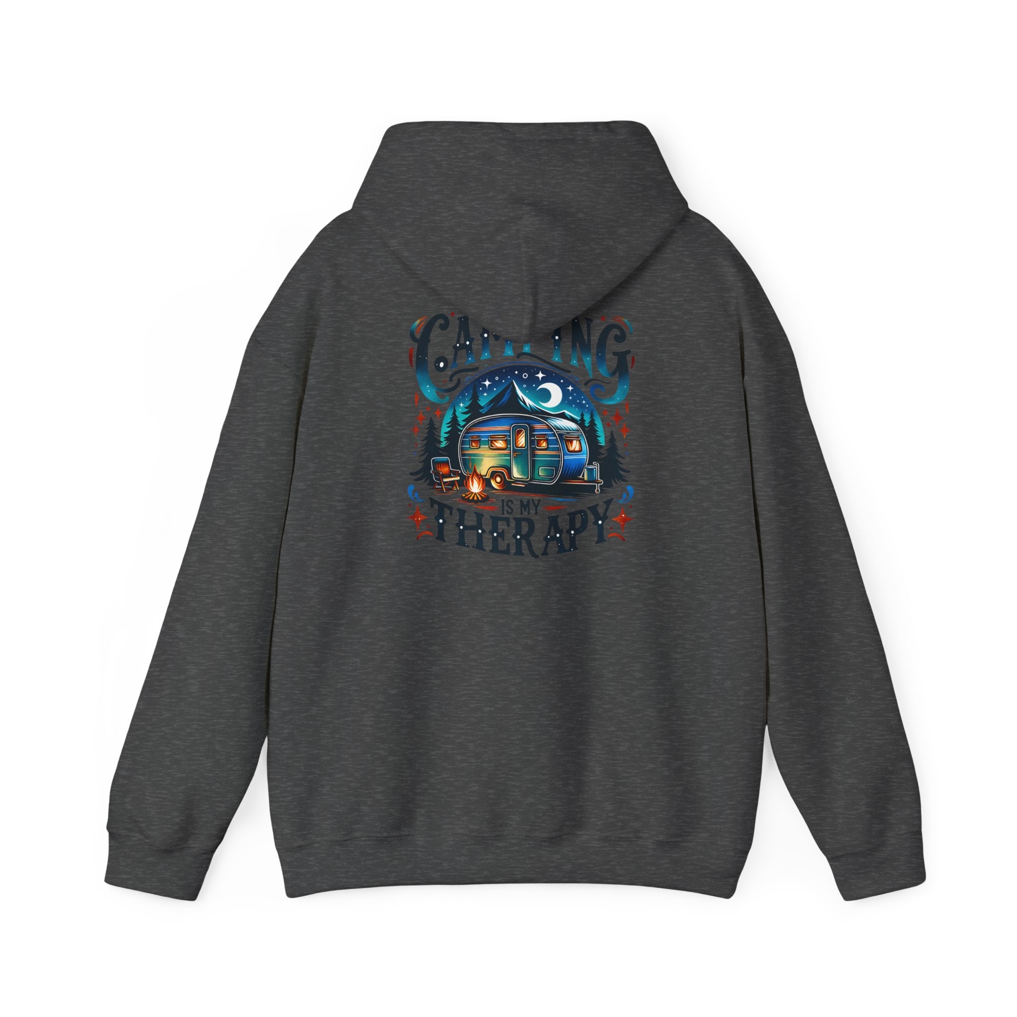 Camping Therapy Sweatshirt | Cozy Hooded Sweatshirt for Nature Lovers, Perfect Gift for Campers, Outdoor Enthusiasts, Summer [...]