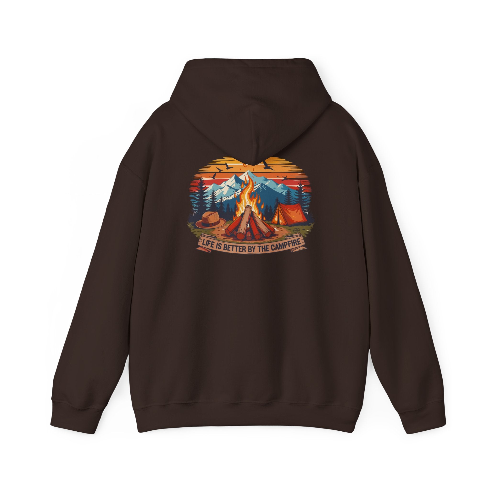 Cozy Camping Sweatshirt - Adventure Awaits Unisex Hoodie, Outdoor Apparel, Camping Gifts, Nature Lover's Clothing, Summer Vibes