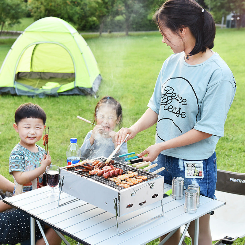 Outdoor Charcoal Grill