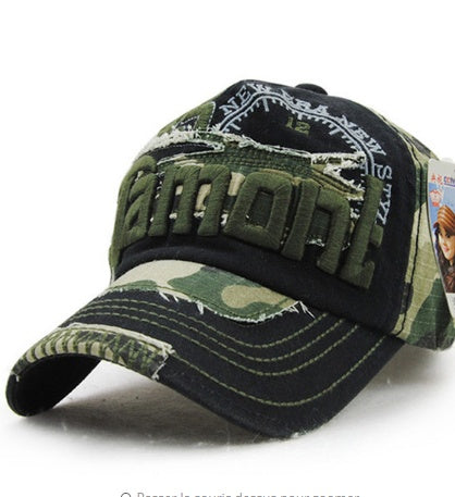 Camouflage baseball cap