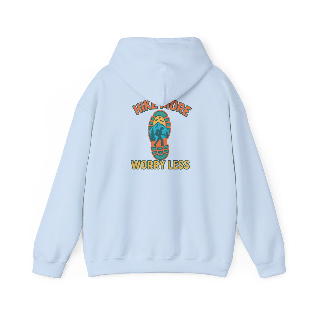 Hike More Worry Less Unisex Heavy Blend™ Hooded Sweatshirt