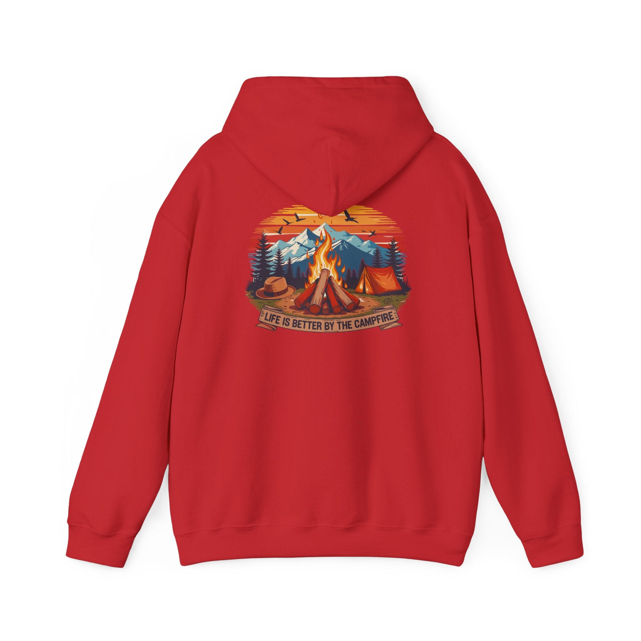 Cozy Camping Sweatshirt - Adventure Awaits Unisex Hoodie, Outdoor Apparel, Camping Gifts, Nature Lover's Clothing, Summer Vibes
