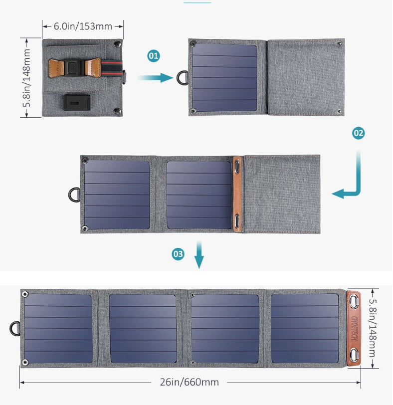  tablet solar charger