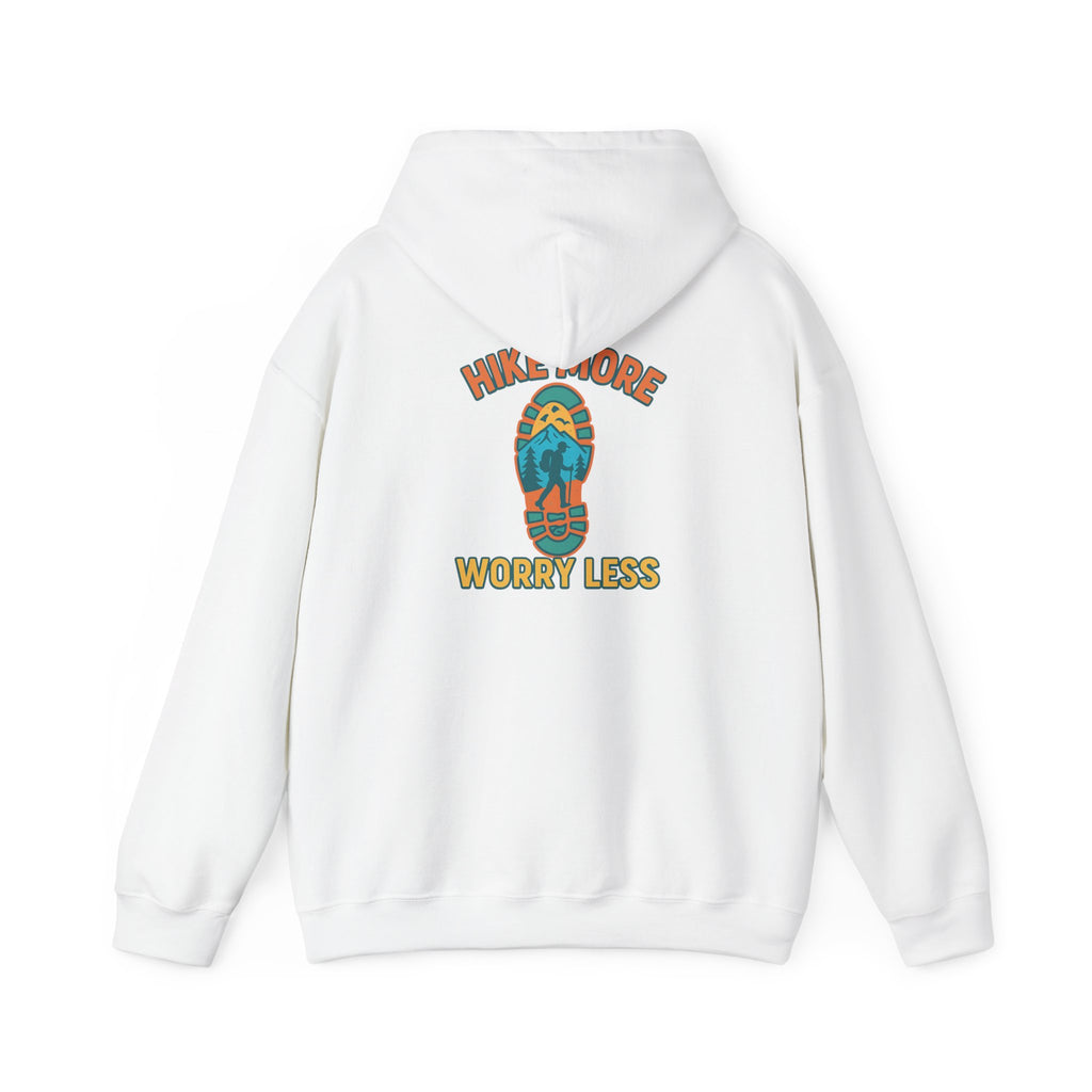 Hike More Worry Less Unisex Heavy Blend™ Hooded Sweatshirt