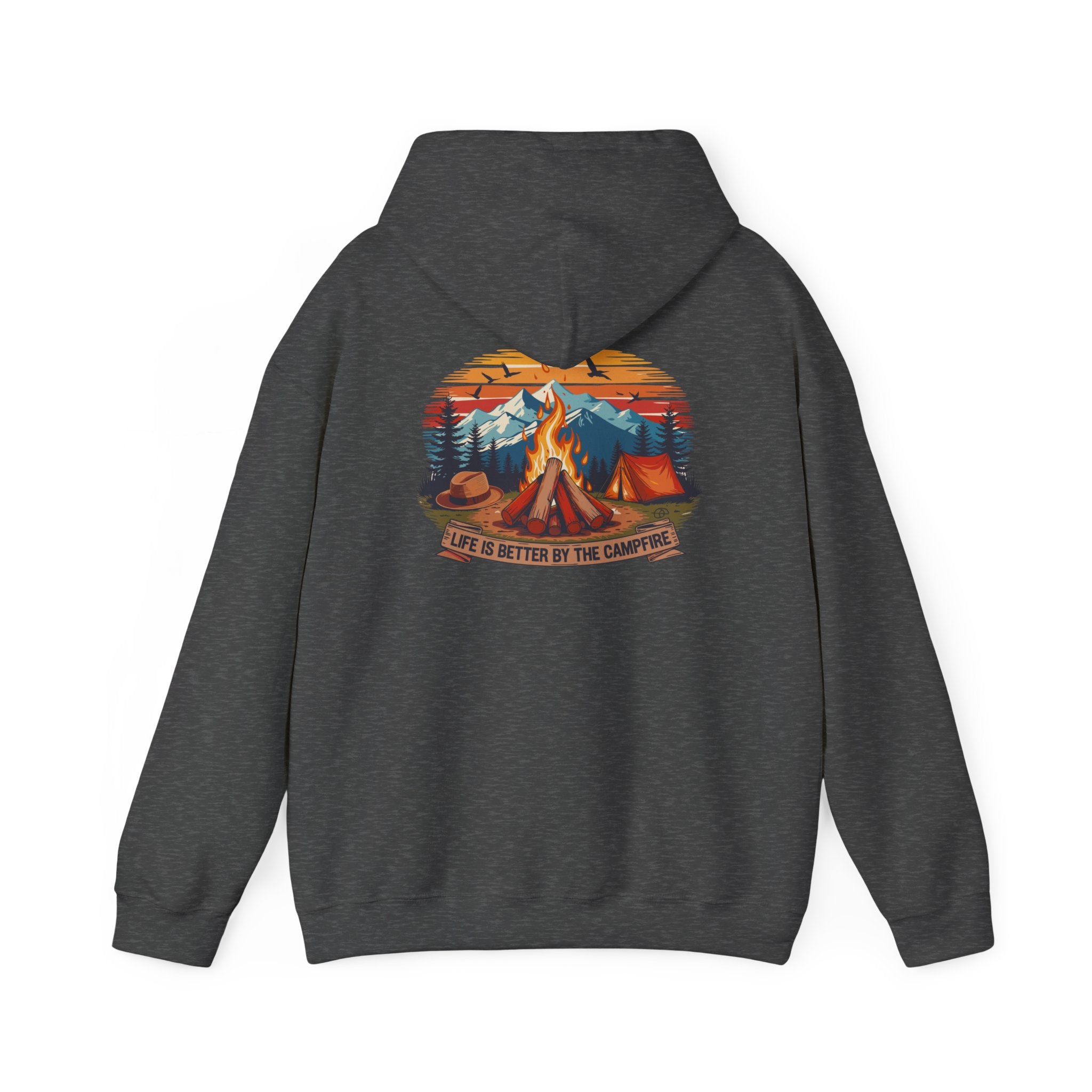 Cozy Camping Sweatshirt - Adventure Awaits Unisex Hoodie, Outdoor Apparel, Camping Gifts, Nature Lover's Clothing, Summer Vibes