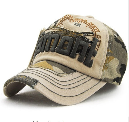 Camouflage baseball cap