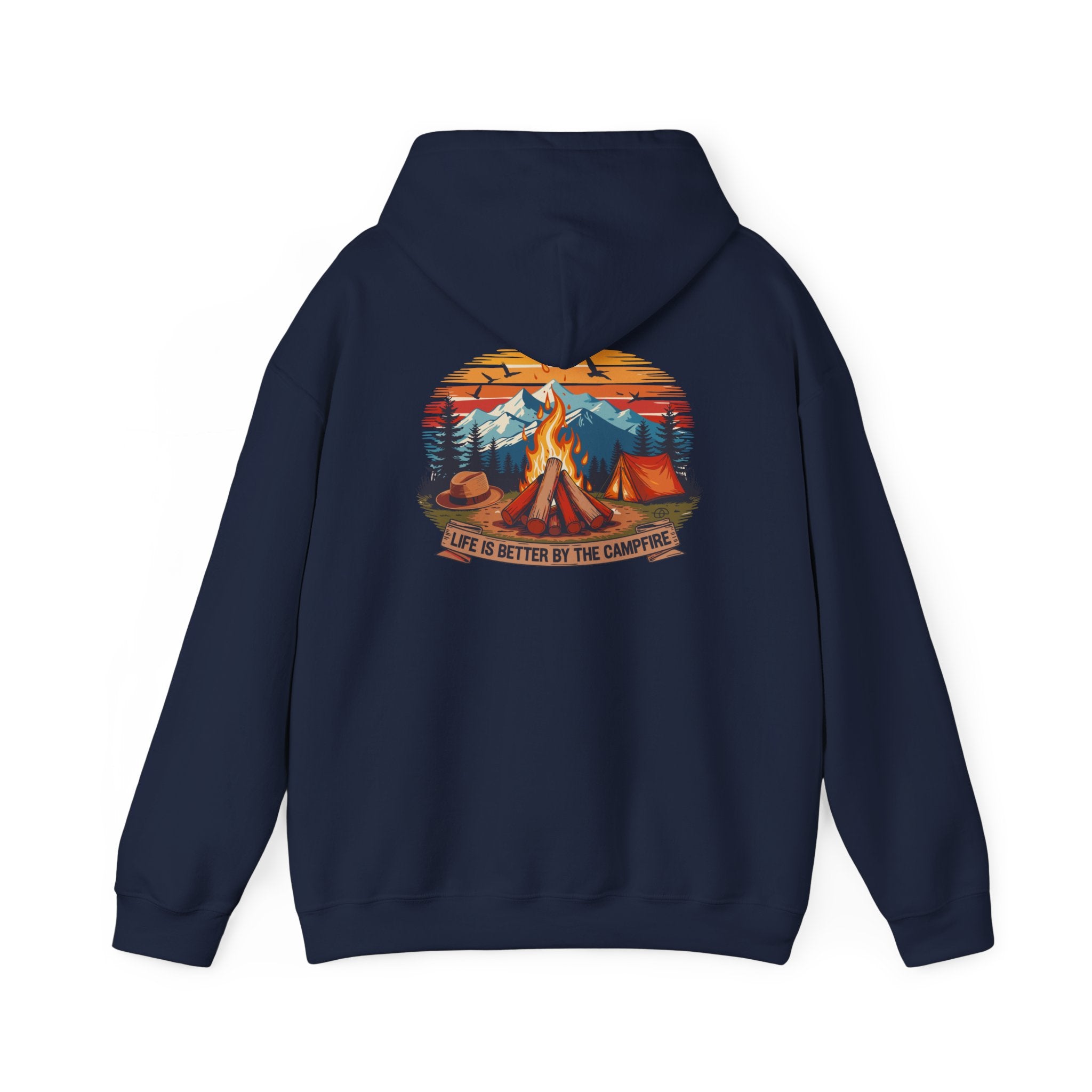 Cozy Camping Sweatshirt - Adventure Awaits Unisex Hoodie, Outdoor Apparel, Camping Gifts, Nature Lover's Clothing, Summer Vibes