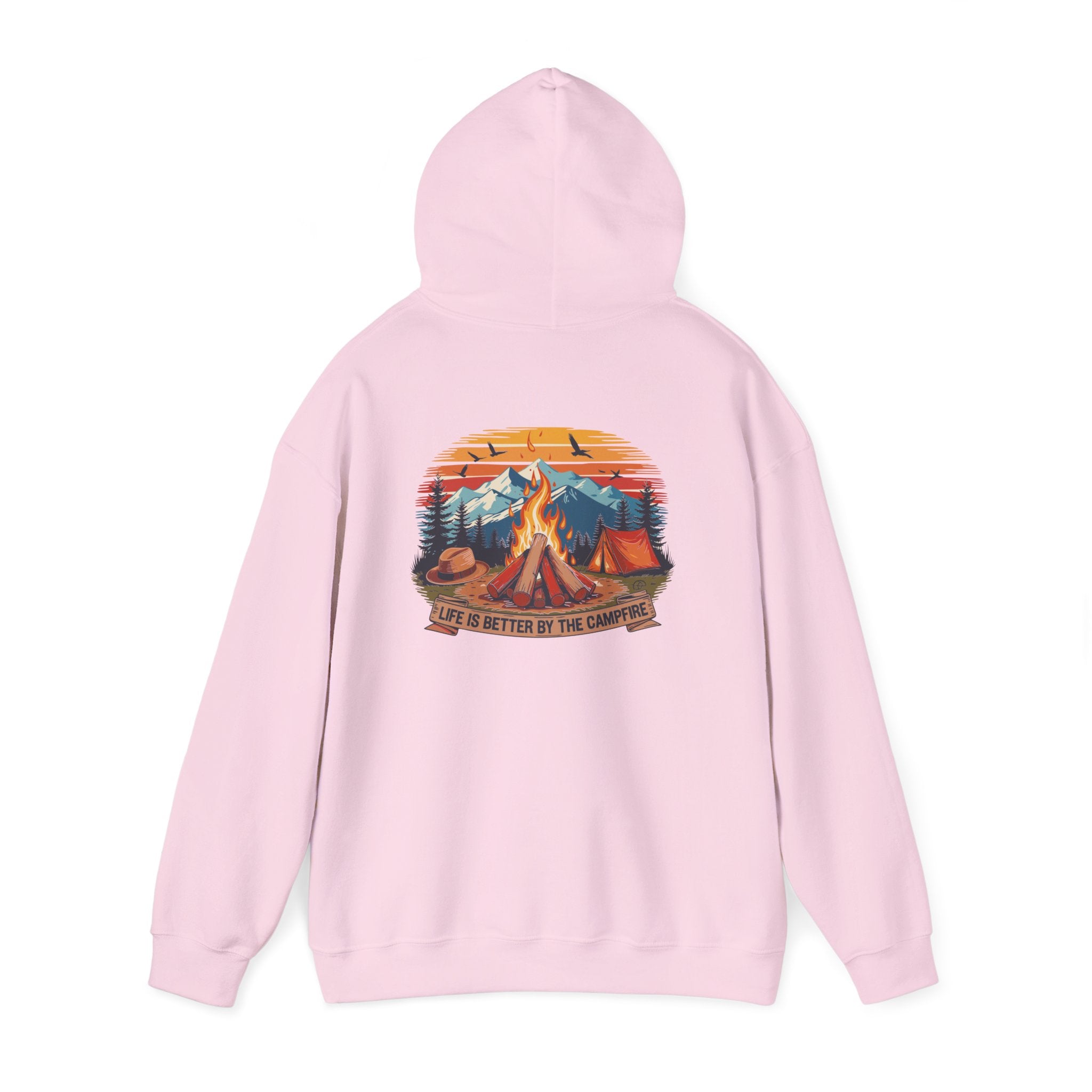 Cozy Camping Sweatshirt - Adventure Awaits Unisex Hoodie, Outdoor Apparel, Camping Gifts, Nature Lover's Clothing, Summer Vibes