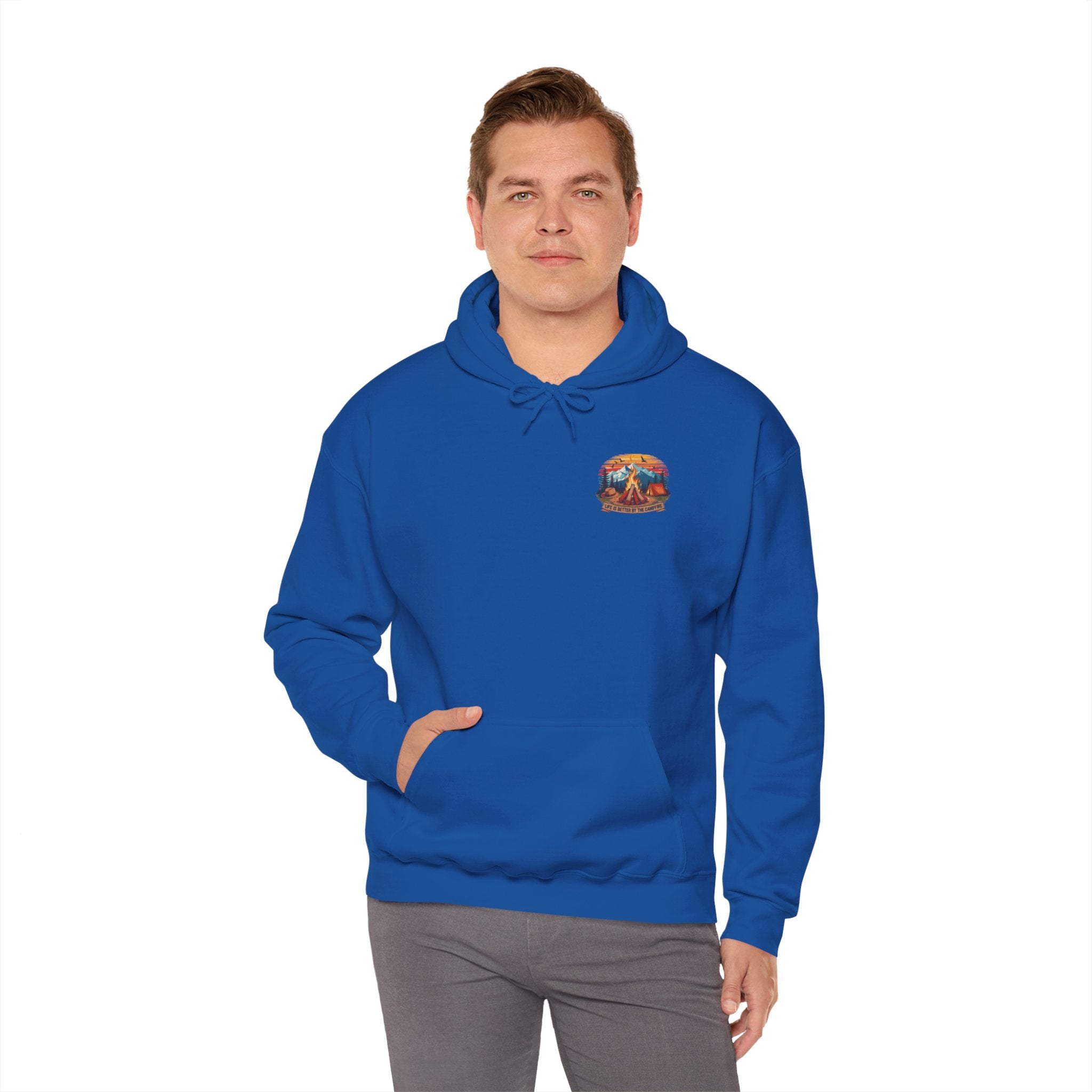 Cozy Camping Sweatshirt - Adventure Awaits Unisex Hoodie, Outdoor Apparel, Camping Gifts, Nature Lover's Clothing, Summer Vibes
