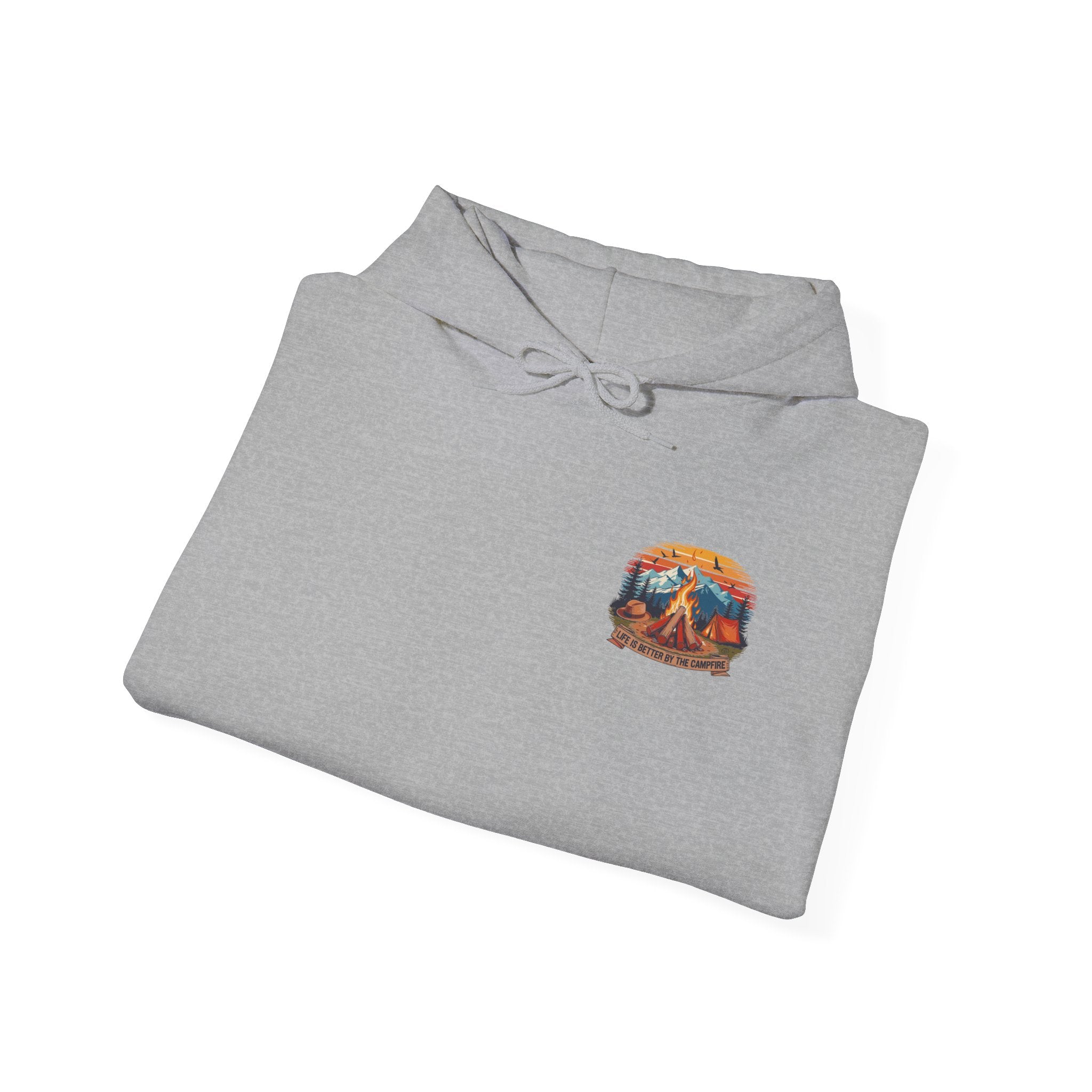 Cozy Camping Sweatshirt - Adventure Awaits Unisex Hoodie, Outdoor Apparel, Camping Gifts, Nature Lover's Clothing, Summer Vibes