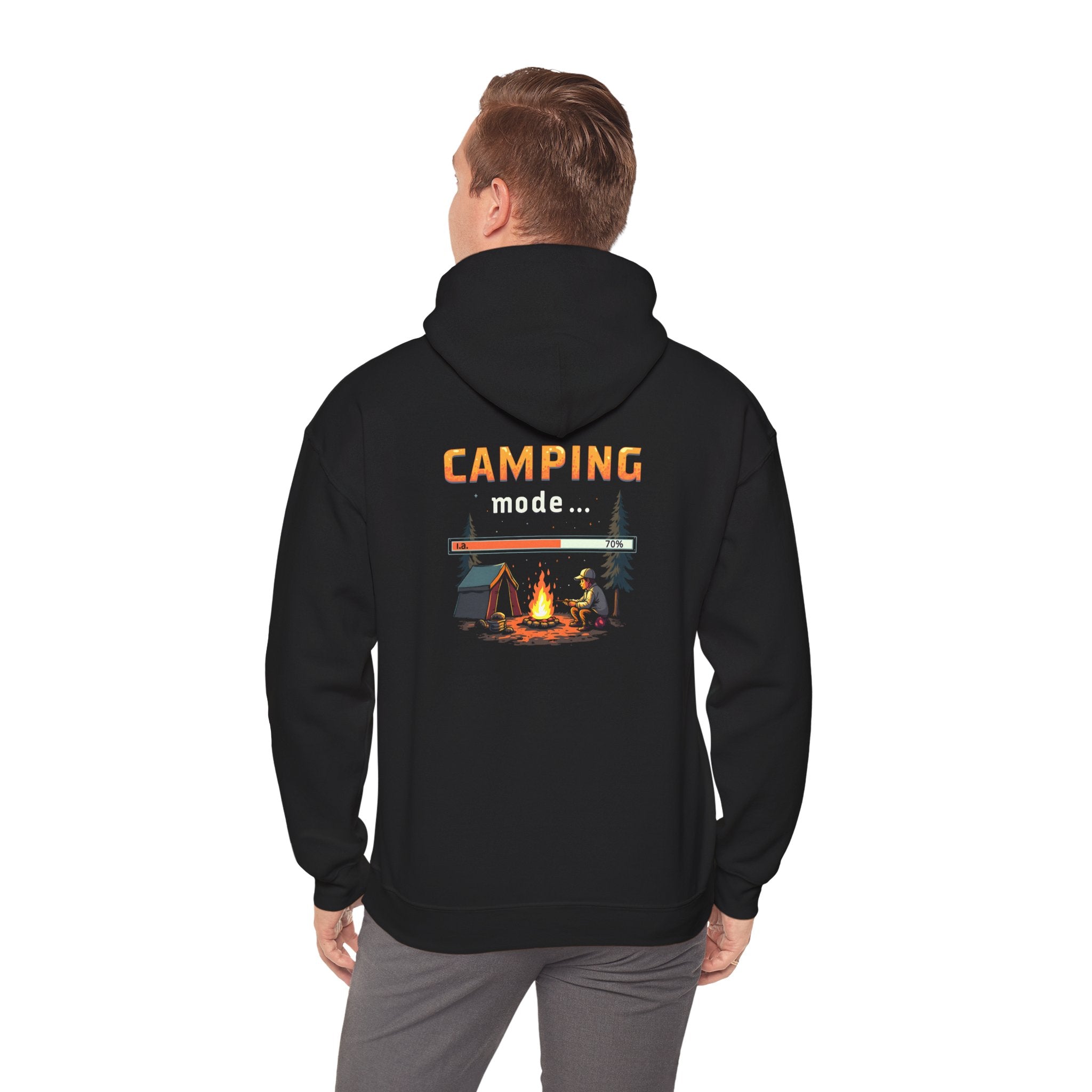 Camping Adventure Unisex Hoodie - Cozy Outdoor Sweatshirt, Gift for Campers, Fall Fashion, Bonfire Night, Adventure Apparel