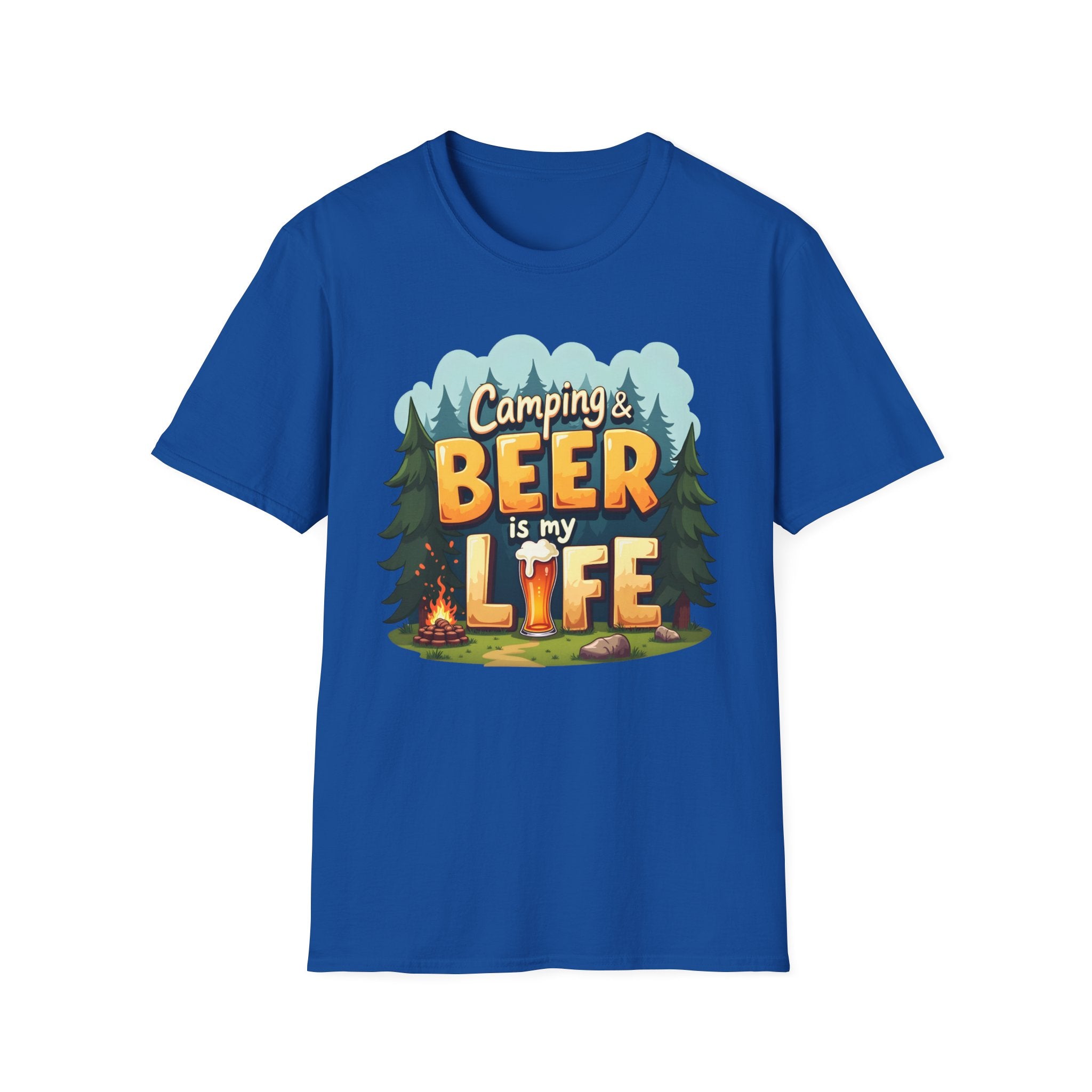 Camping & Beer Is My Life Unisex T-Shirt, Outdoor Adventure Tee, Summer Camping Gift, Beer Lover's Apparel, Funny Gift for Him/Her, [...]
