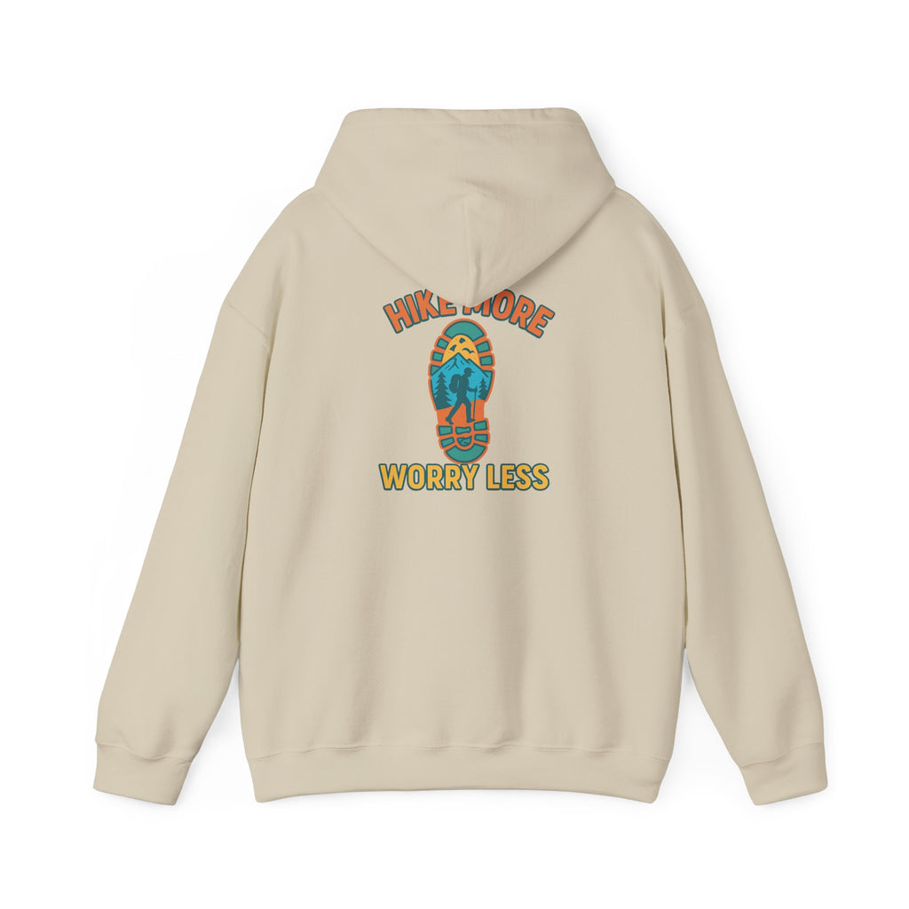 Hike More Worry Less Unisex Heavy Blend™ Hooded Sweatshirt