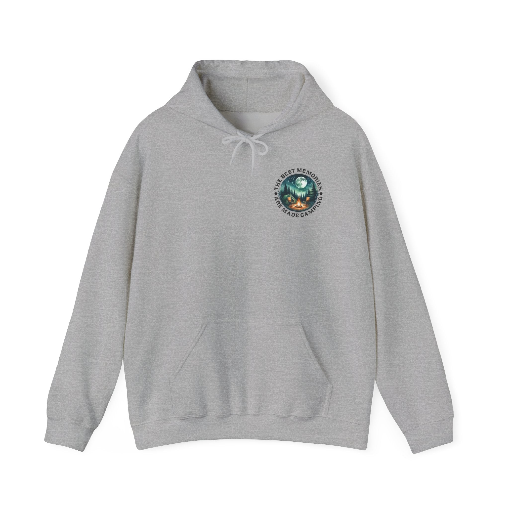 Camping Adventure Sweatshirt, Cozy Unisex Pullover, Nature Lovers Gift, Bonfire Nights Apparel, Outdoor Memories Hoodie