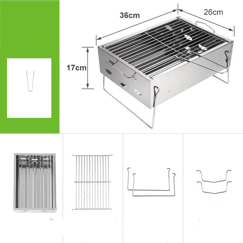 Outdoor Charcoal Grill