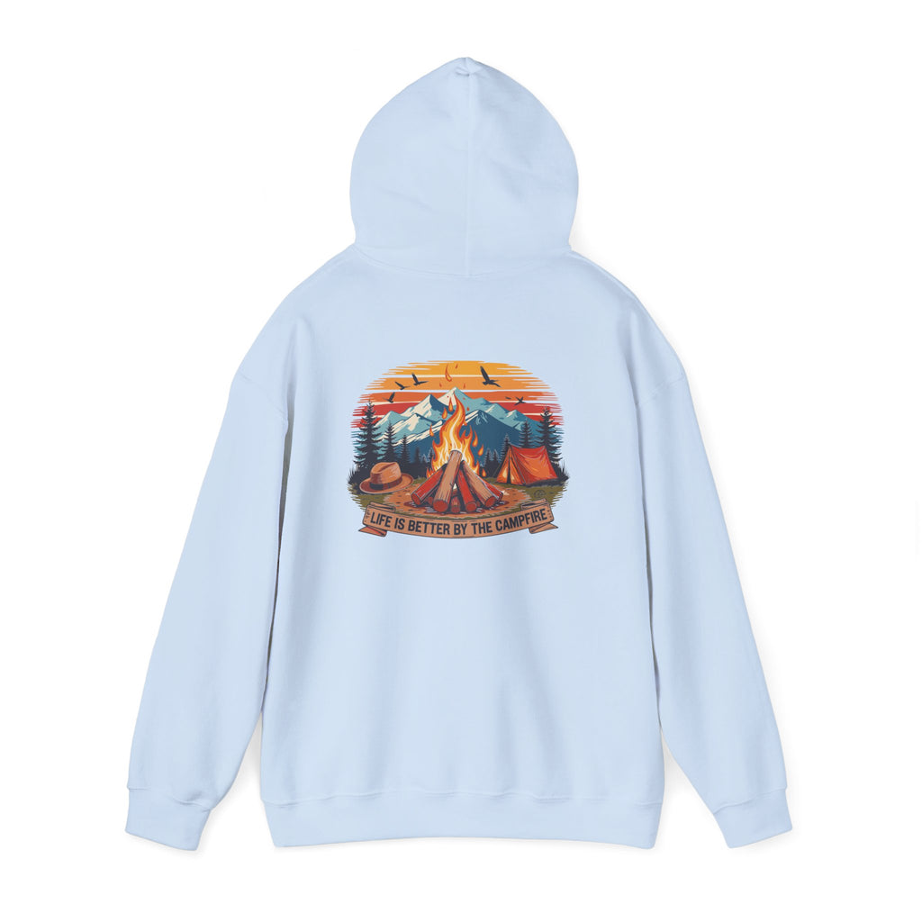 Cozy Camping Sweatshirt - Adventure Awaits Unisex Hoodie, Outdoor Apparel, Camping Gifts, Nature Lover's Clothing, Summer Vibes
