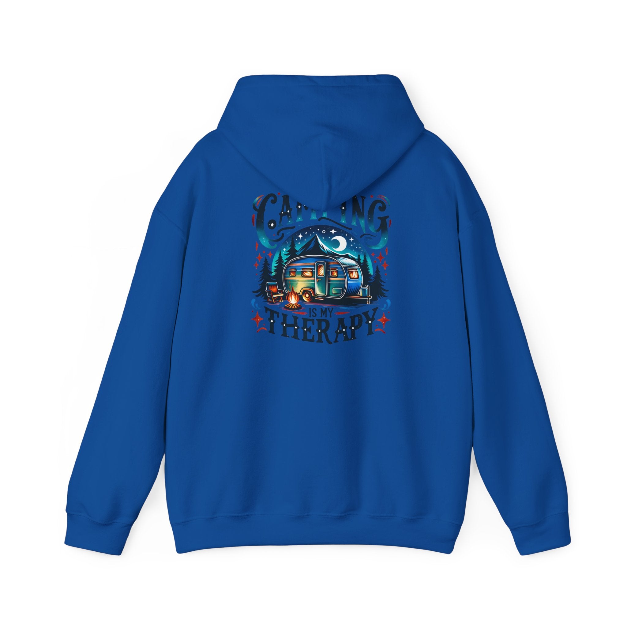 Camping Therapy Sweatshirt | Cozy Hooded Sweatshirt for Nature Lovers, Perfect Gift for Campers, Outdoor Enthusiasts, Summer [...]