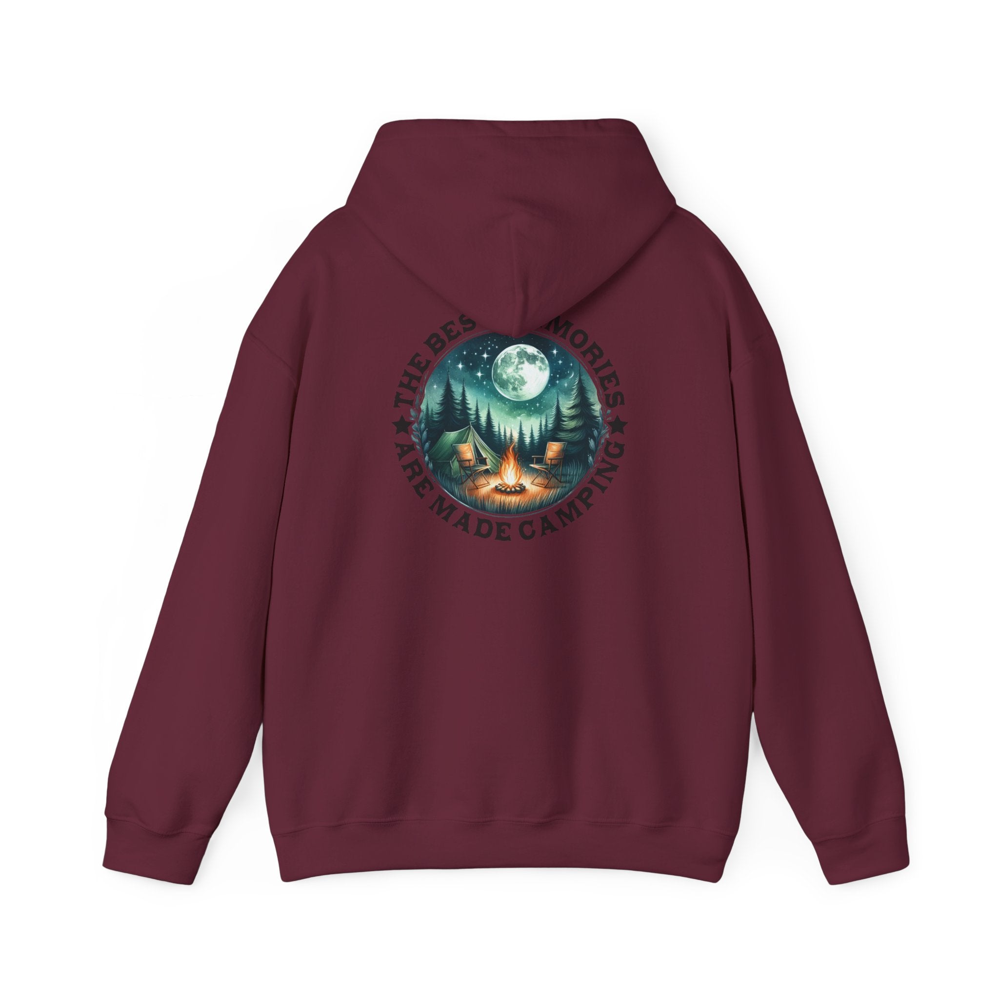 Camping Adventure Sweatshirt, Cozy Unisex Pullover, Nature Lovers Gift, Bonfire Nights Apparel, Outdoor Memories Hoodie