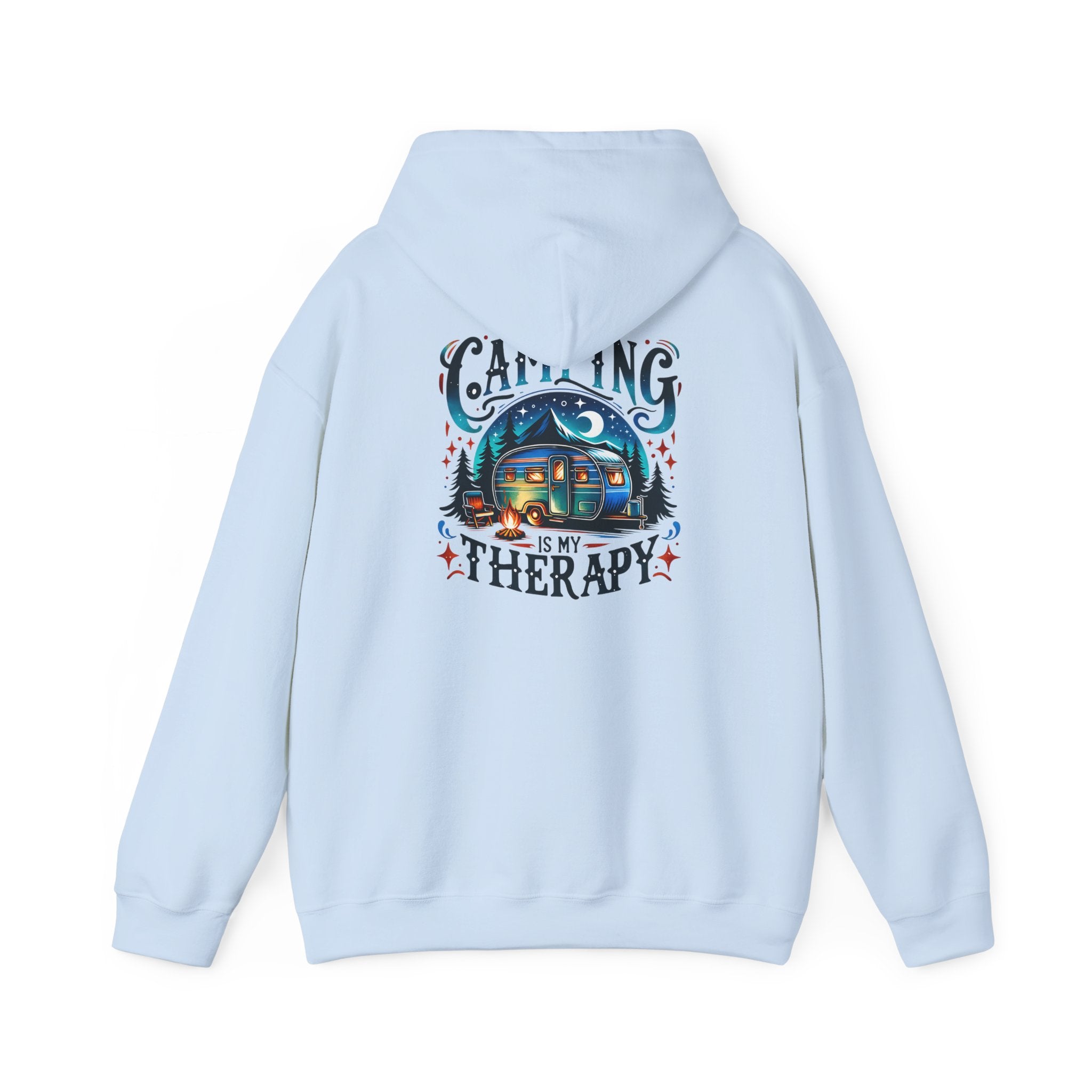 Camping Therapy Sweatshirt | Cozy Hooded Sweatshirt for Nature Lovers, Perfect Gift for Campers, Outdoor Enthusiasts, Summer [...]