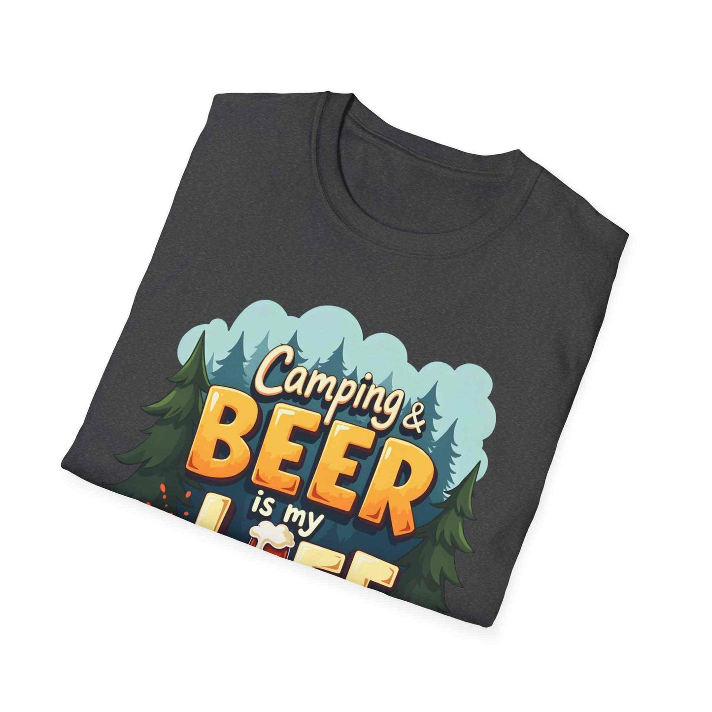 Camping & Beer Is My Life Unisex T-Shirt, Outdoor Adventure Tee, Summer Camping Gift, Beer Lover's Apparel, Funny Gift for Him/Her, [...]