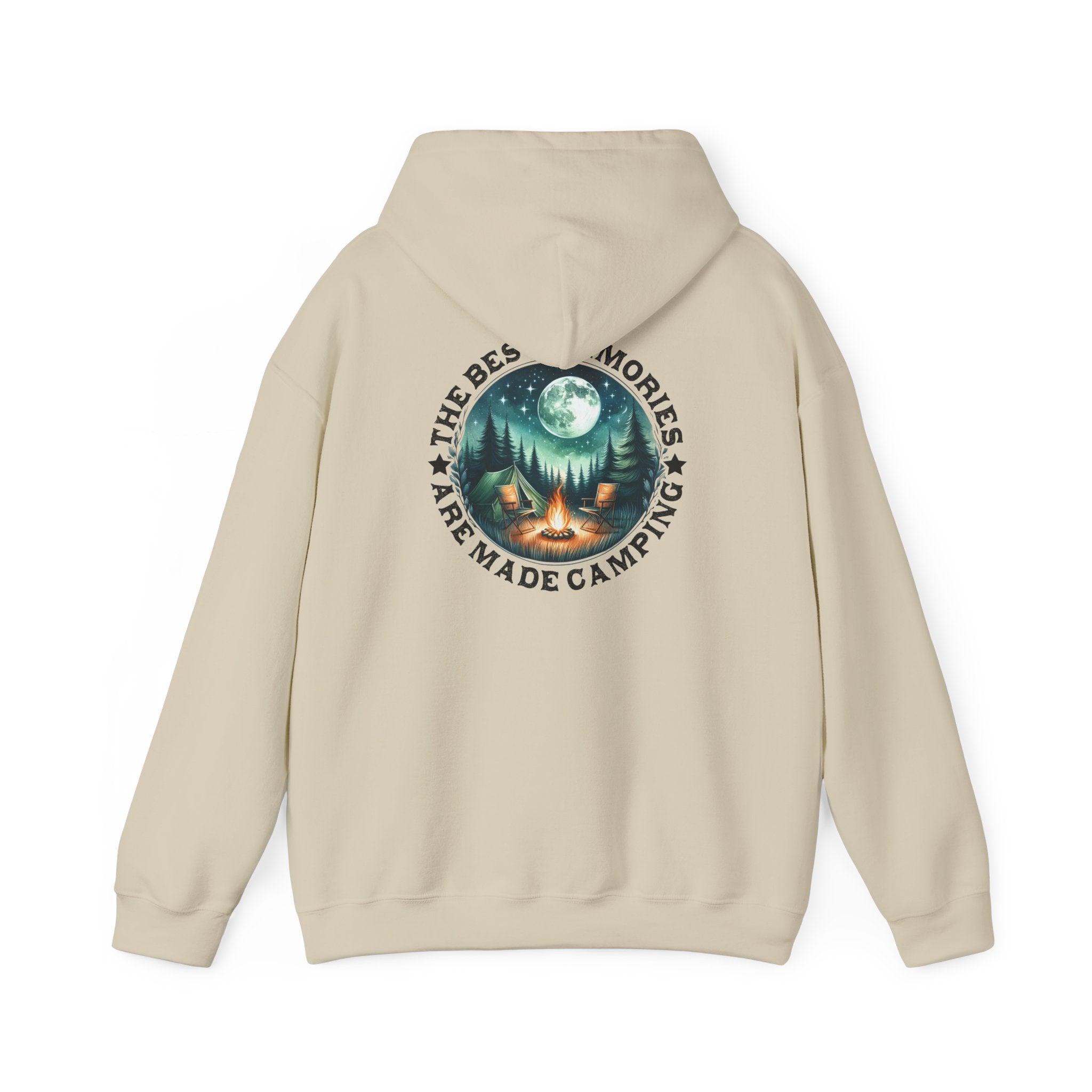 Camping Adventure Sweatshirt, Cozy Unisex Pullover, Nature Lovers Gift, Bonfire Nights Apparel, Outdoor Memories Hoodie